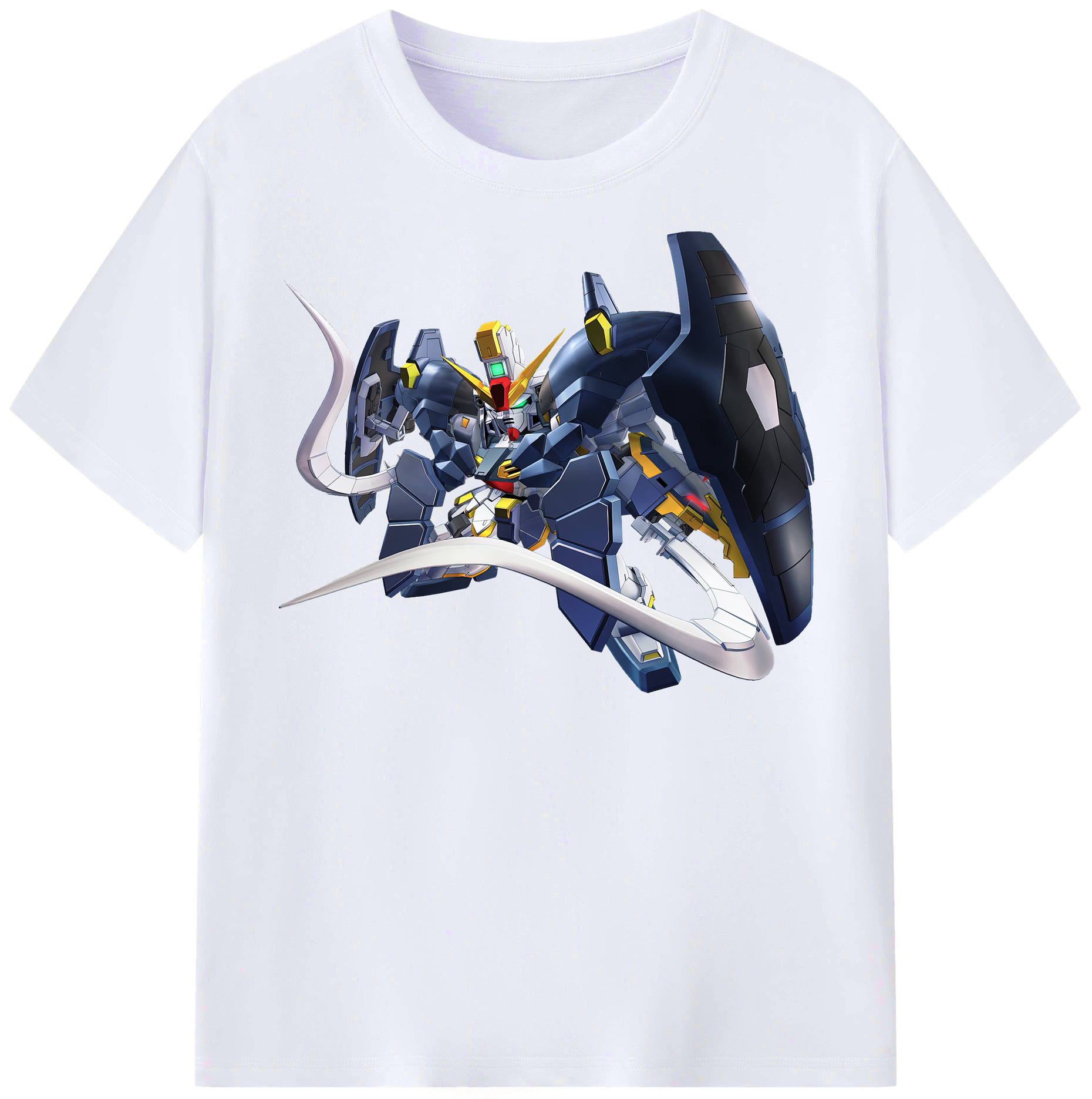 （画像用） 機動戦士ガンダム Mobile Suit Gundam レディースカジュアルプリントTシャツ（綿100％）