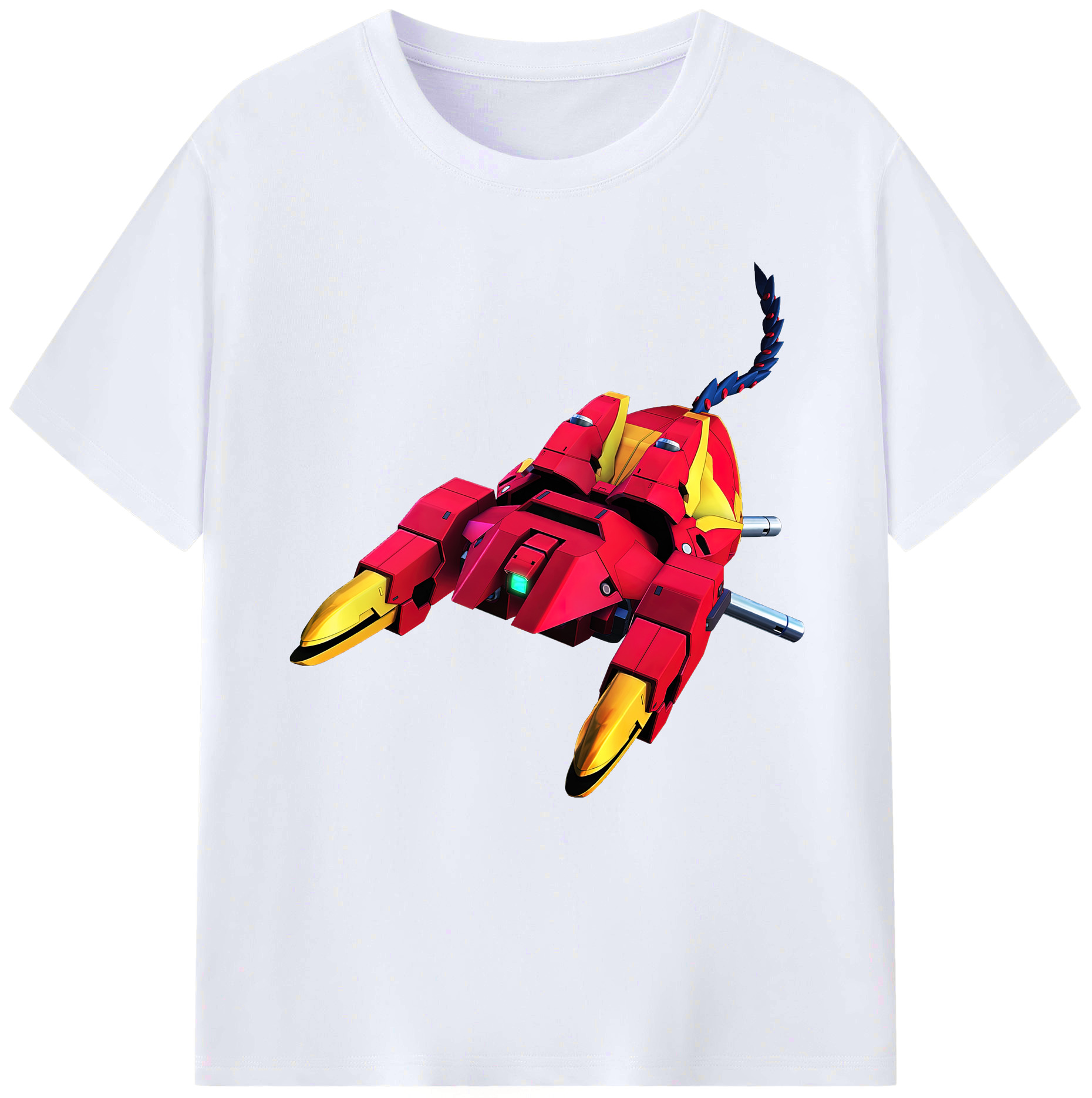 （画像用） 機動戦士ガンダム Mobile Suit Gundam レディースカジュアルプリントTシャツ（綿100％）