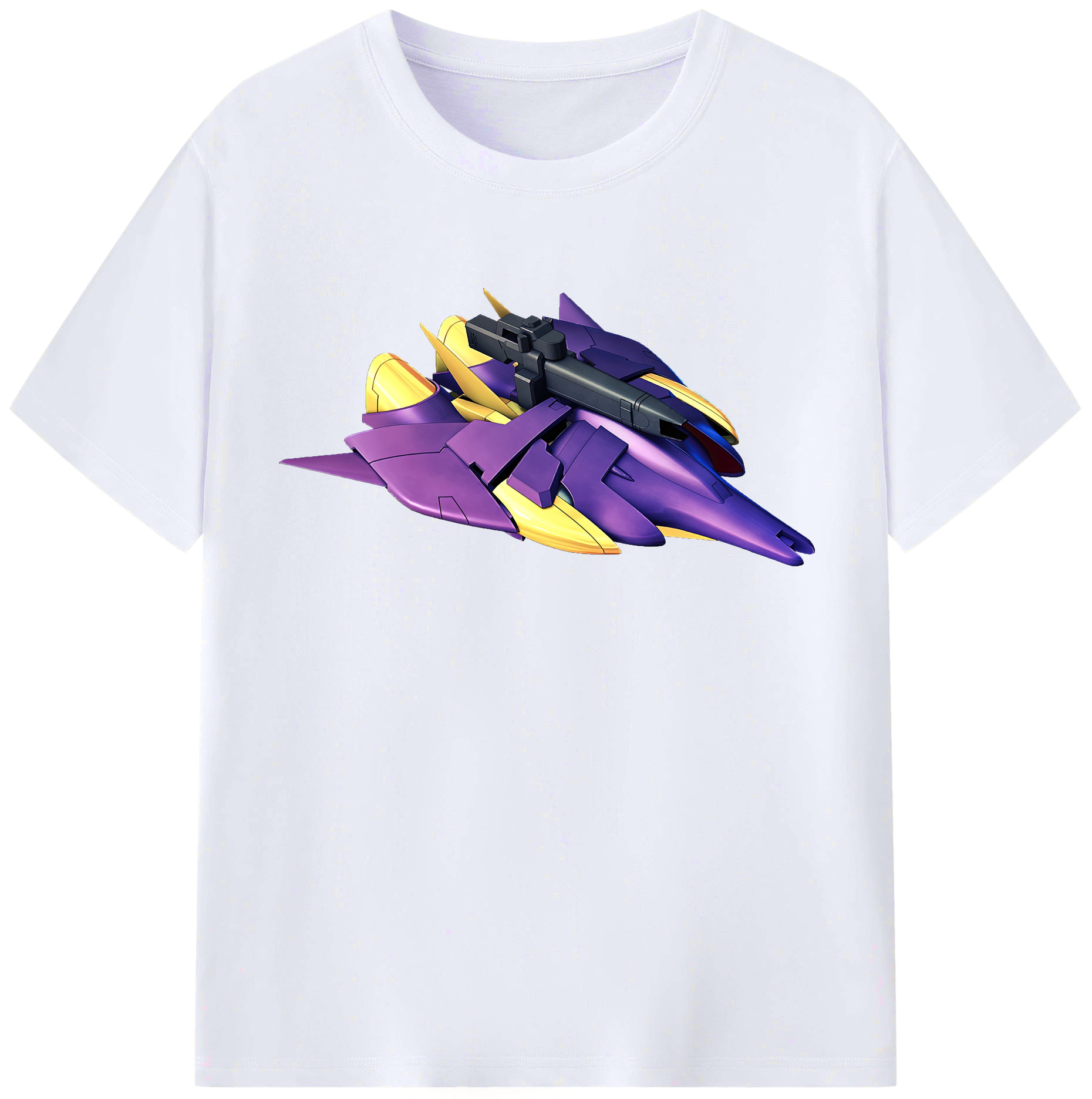 （画像用） 機動戦士ガンダム Mobile Suit Gundam レディースカジュアルプリントTシャツ（綿100％）
