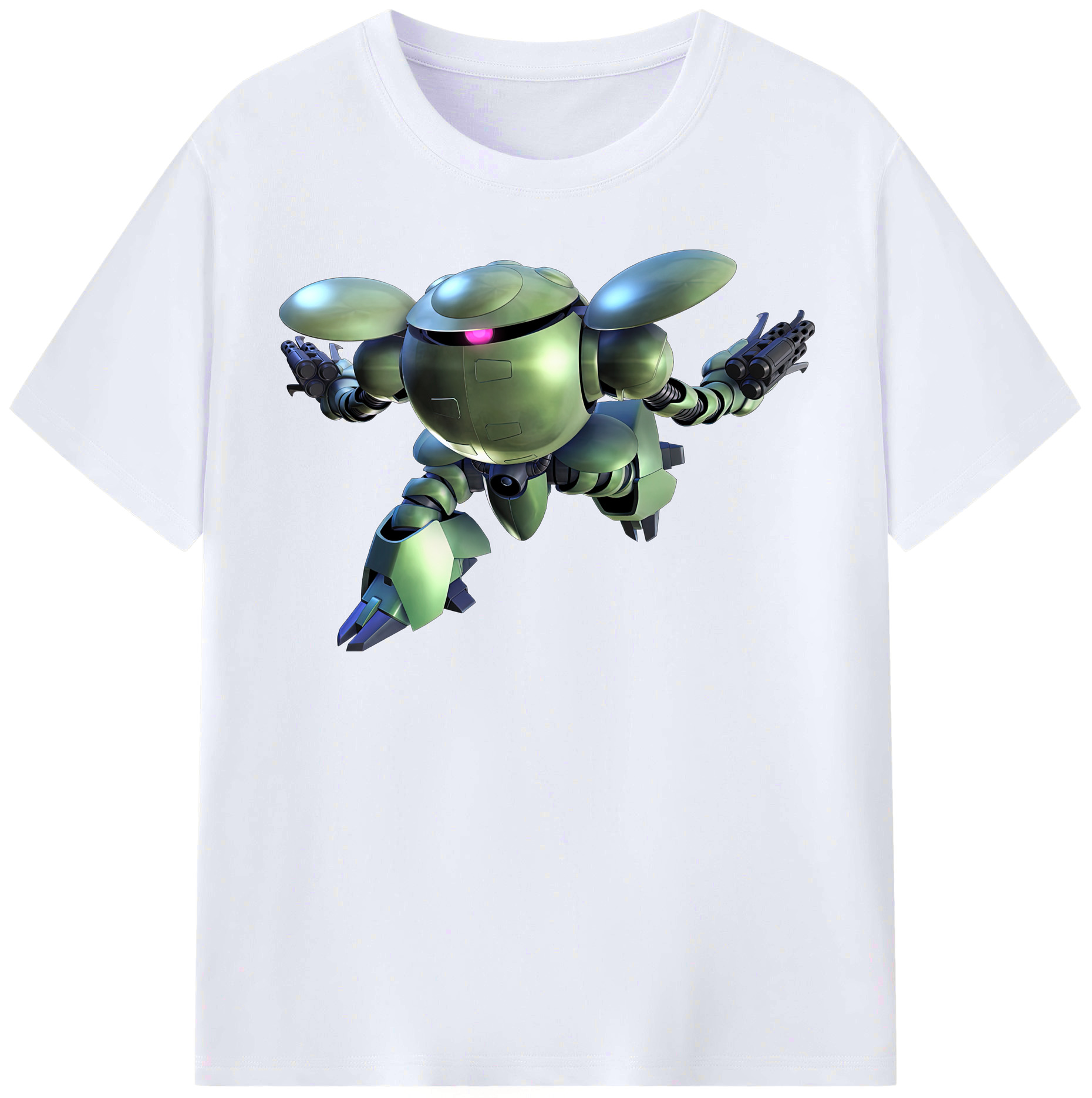 （画像用） 機動戦士ガンダム Mobile Suit Gundam レディースカジュアルプリントTシャツ（綿100％）