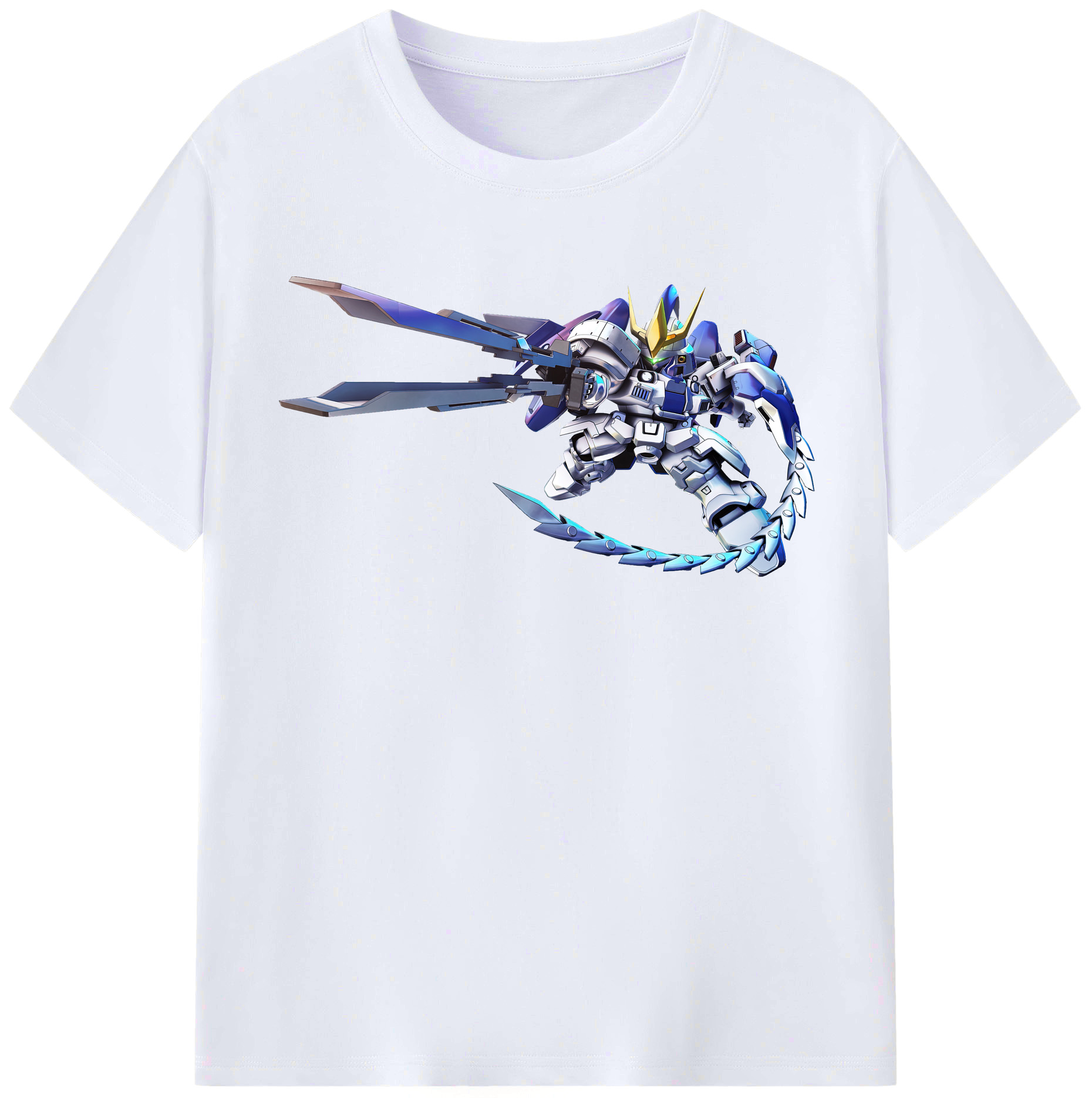 （画像用） 機動戦士ガンダム Mobile Suit Gundam レディースカジュアルプリントTシャツ（綿100％）