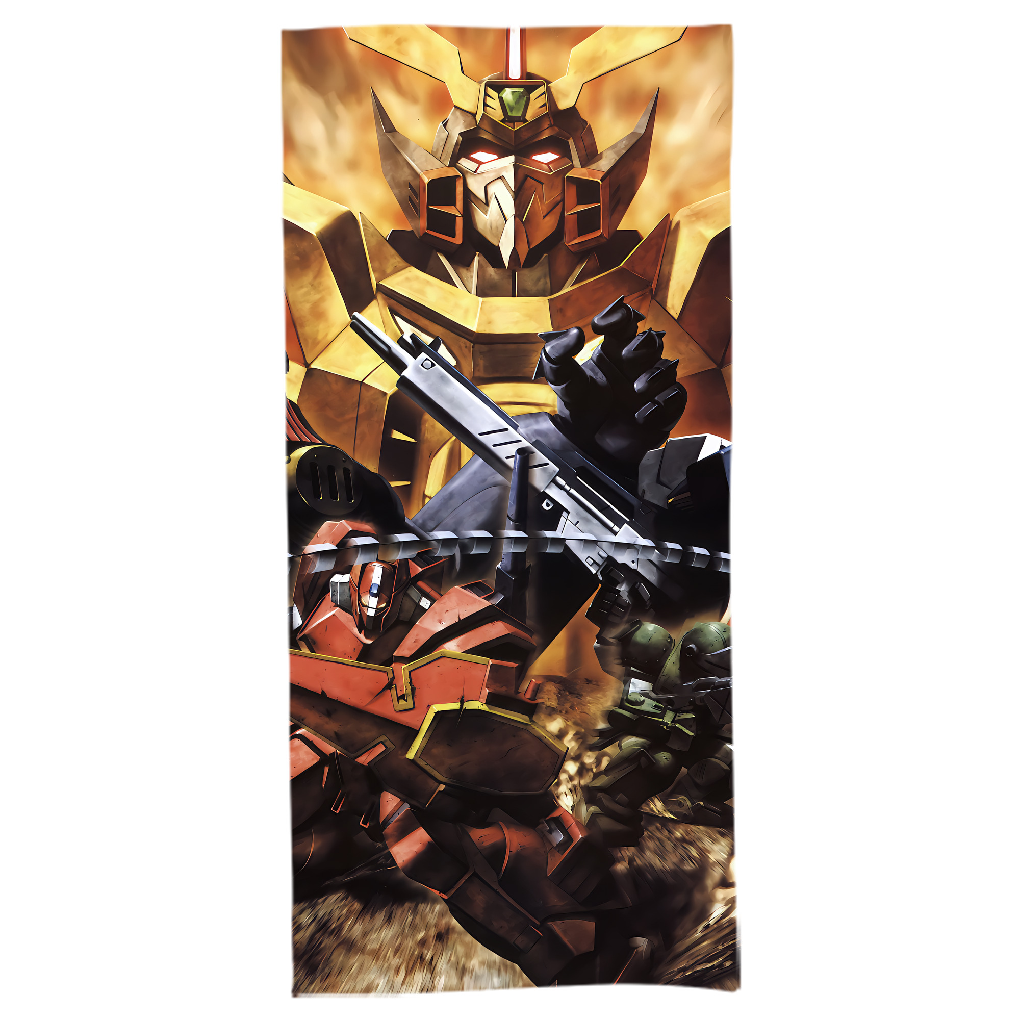 （画像用） 機動戦士ガンダム Mobile Suit Gundam 大判バスタオル 70×140cm 吸水速乾 柔らかい肌触り
