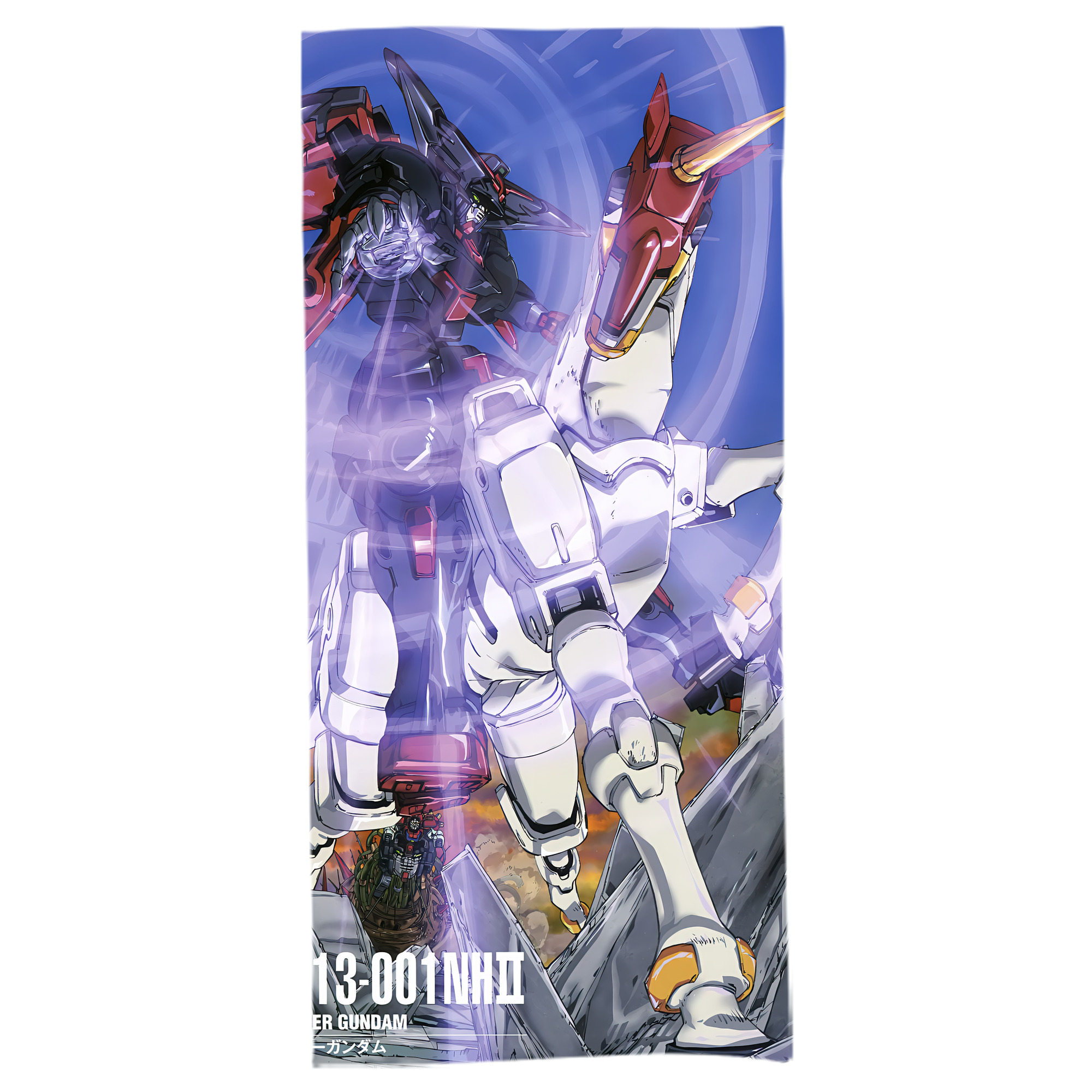 （画像用） 機動戦士ガンダム Mobile Suit Gundam 大判バスタオル 70×140cm 吸水速乾 柔らかい肌触り