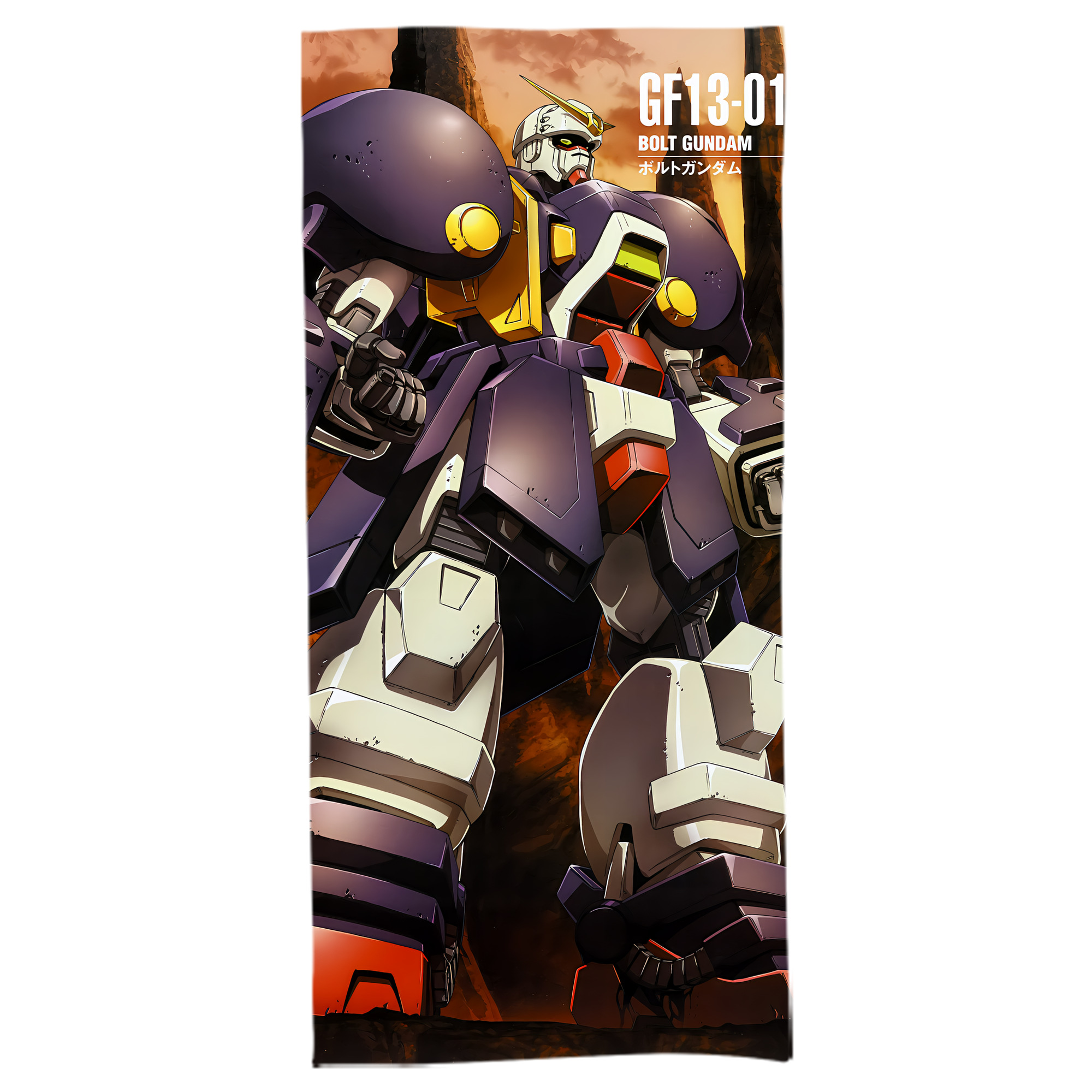 （画像用） 機動戦士ガンダム Mobile Suit Gundam 大判バスタオル 70×140cm 吸水速乾 柔らかい肌触り
