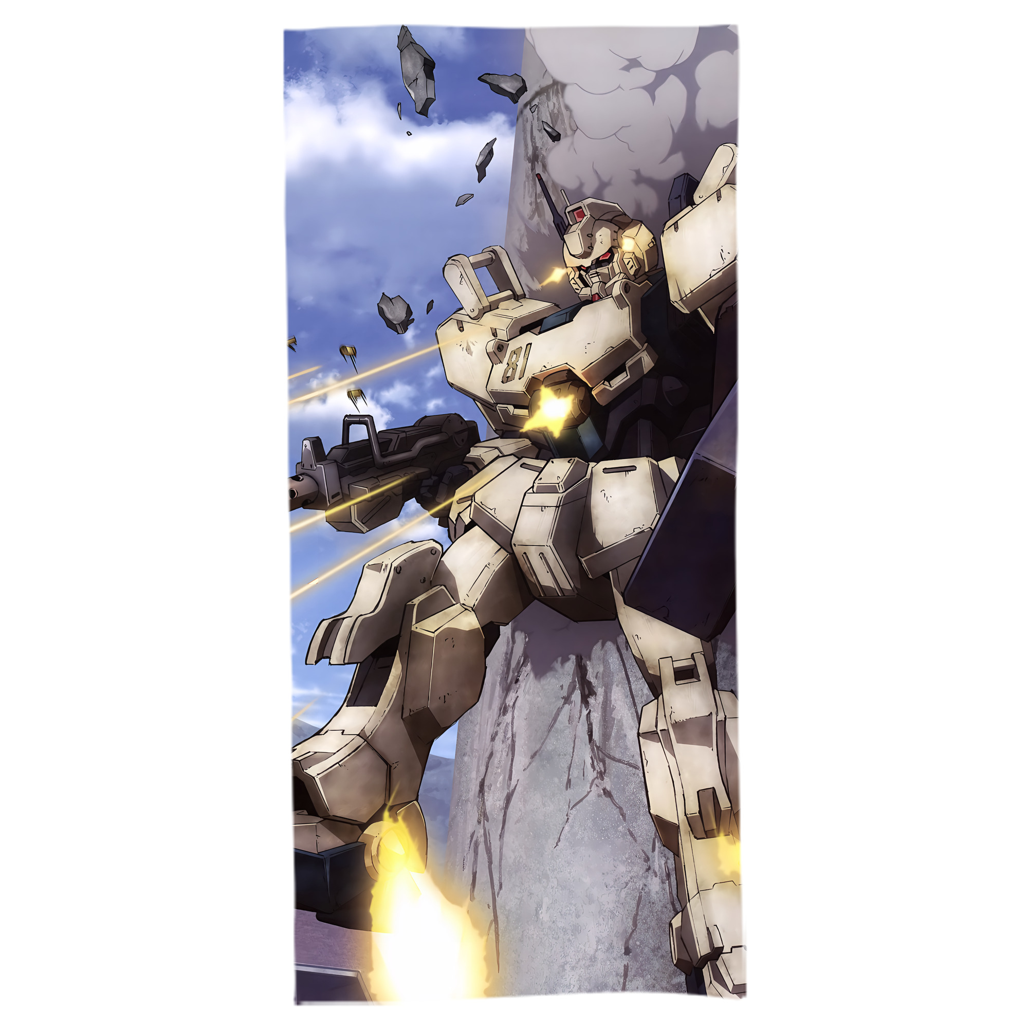 （画像用） 機動戦士ガンダム Mobile Suit Gundam 大判バスタオル 70×140cm 吸水速乾 柔らかい肌触り