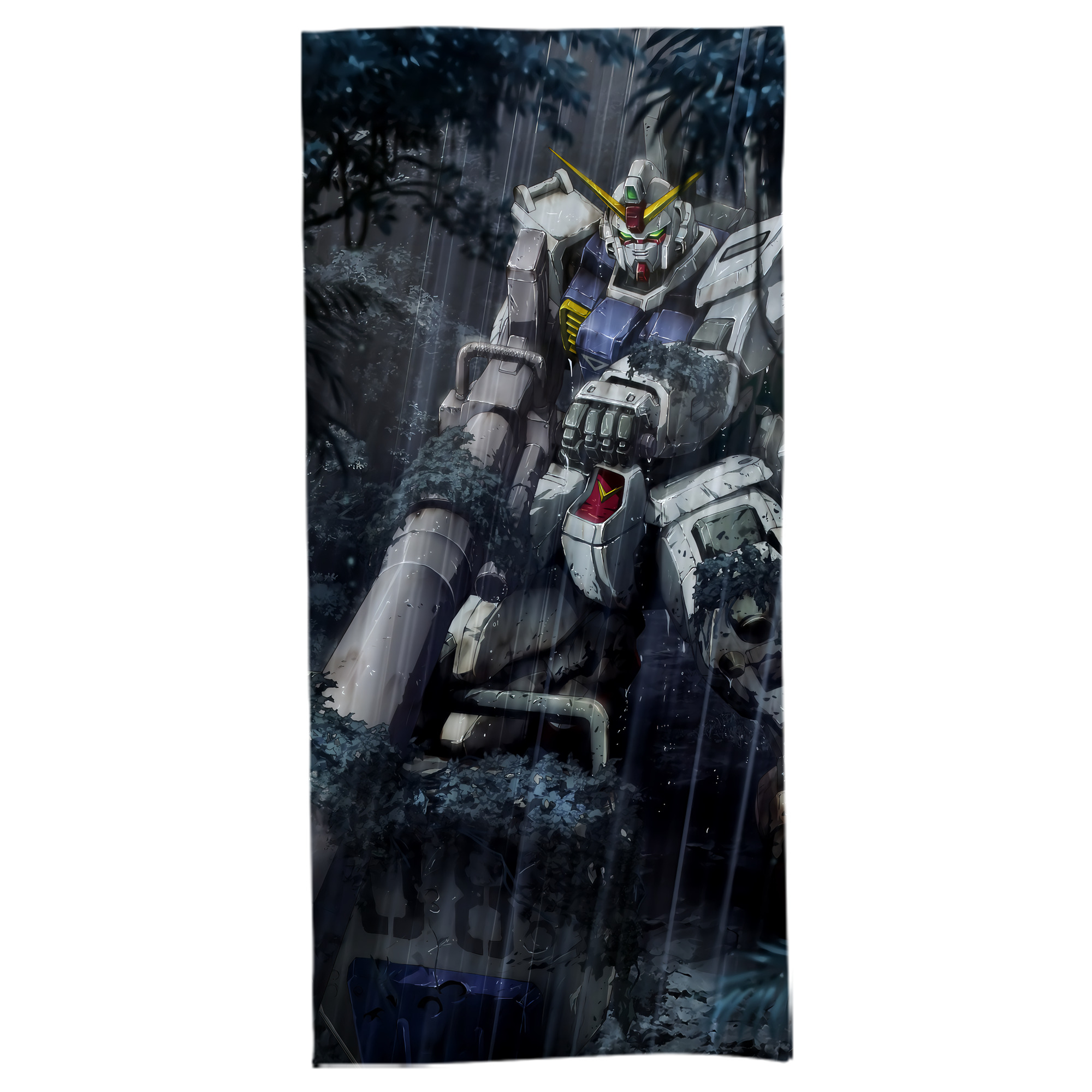 （画像用） 機動戦士ガンダム Mobile Suit Gundam 大判バスタオル 70×140cm 吸水速乾 柔らかい肌触り