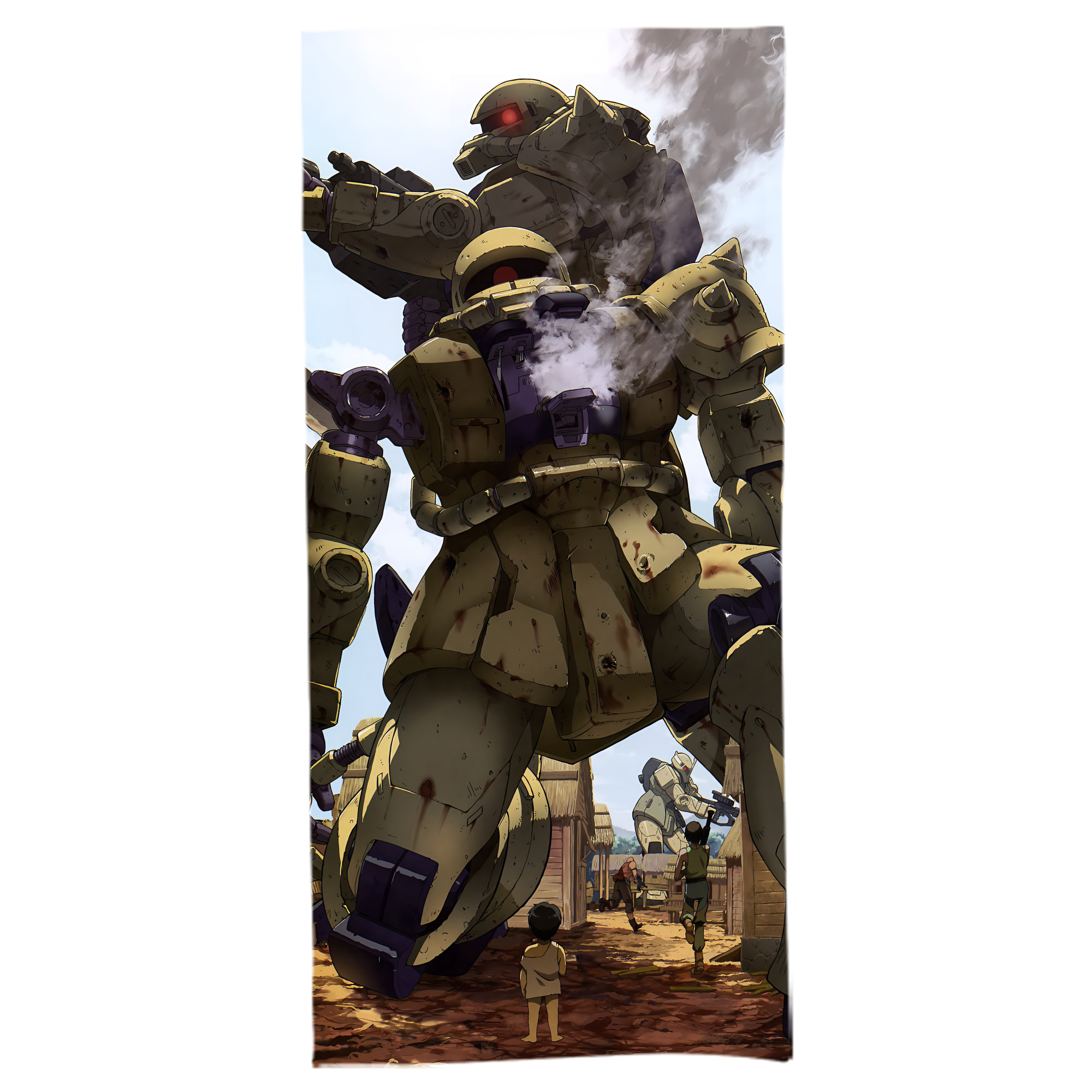 （画像用） 機動戦士ガンダム Mobile Suit Gundam 大判バスタオル 70×140cm 吸水速乾 柔らかい肌触り