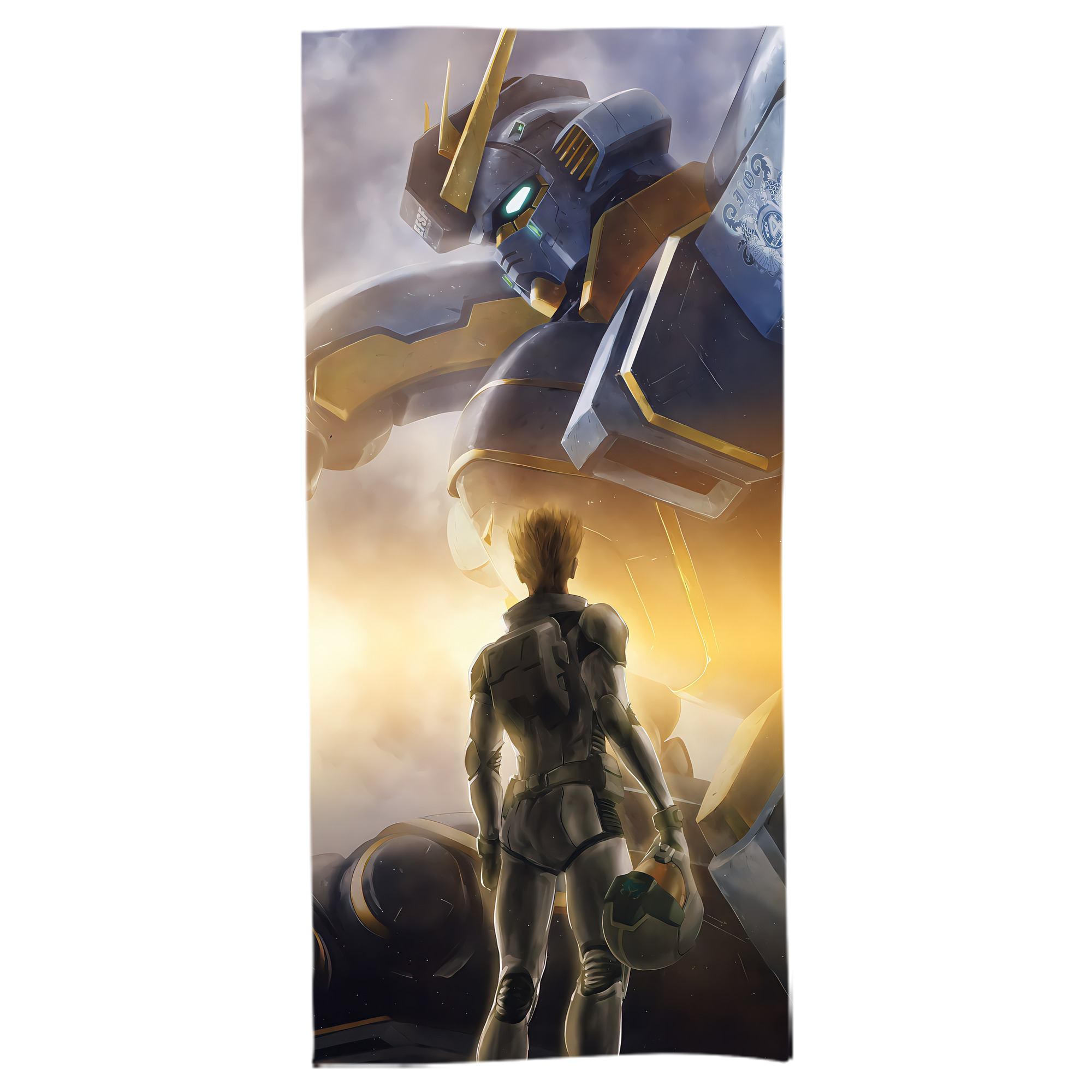 （画像用） 機動戦士ガンダム Mobile Suit Gundam 大判バスタオル 70×140cm 吸水速乾 柔らかい肌触り