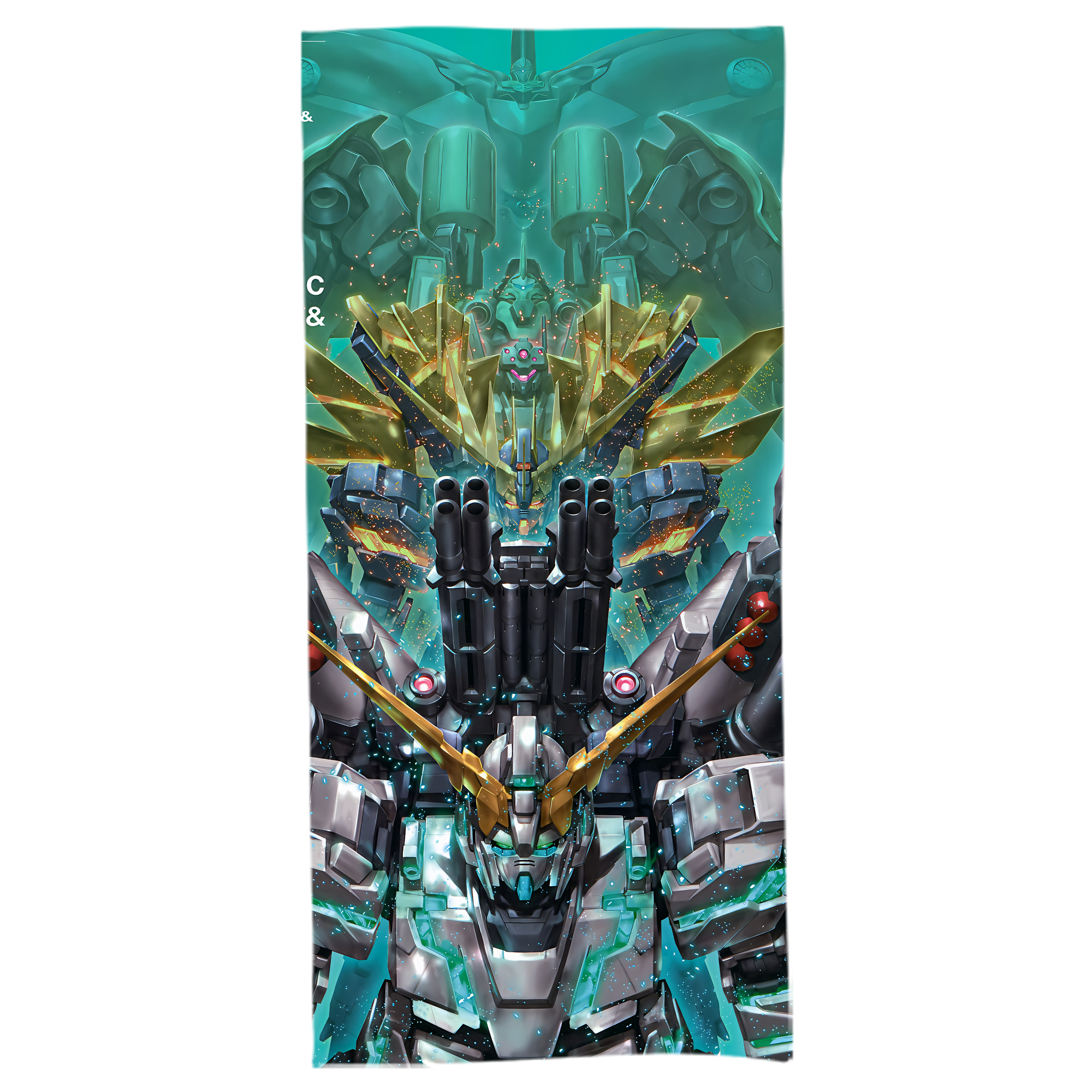 （画像用） 機動戦士ガンダム Mobile Suit Gundam 大判バスタオル 70×140cm 吸水速乾 柔らかい肌触り