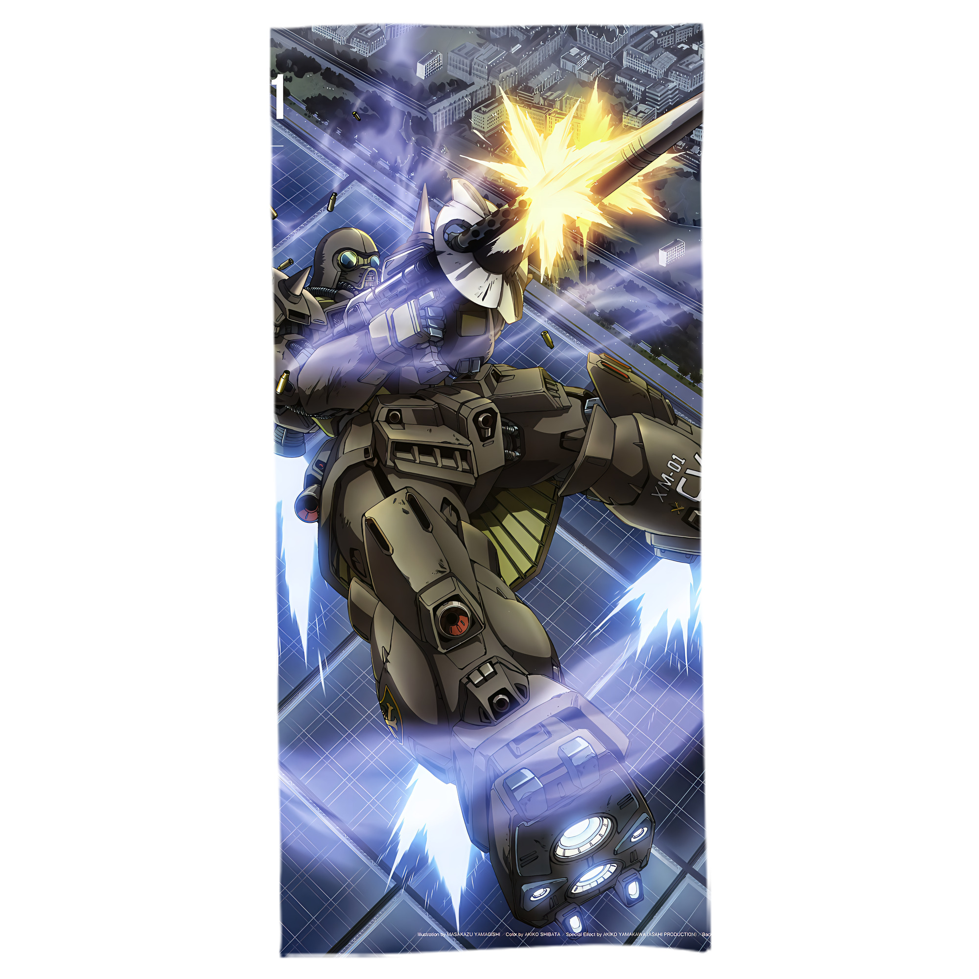 （画像用） 機動戦士ガンダム Mobile Suit Gundam 大判バスタオル 70×140cm 吸水速乾 柔らかい肌触り