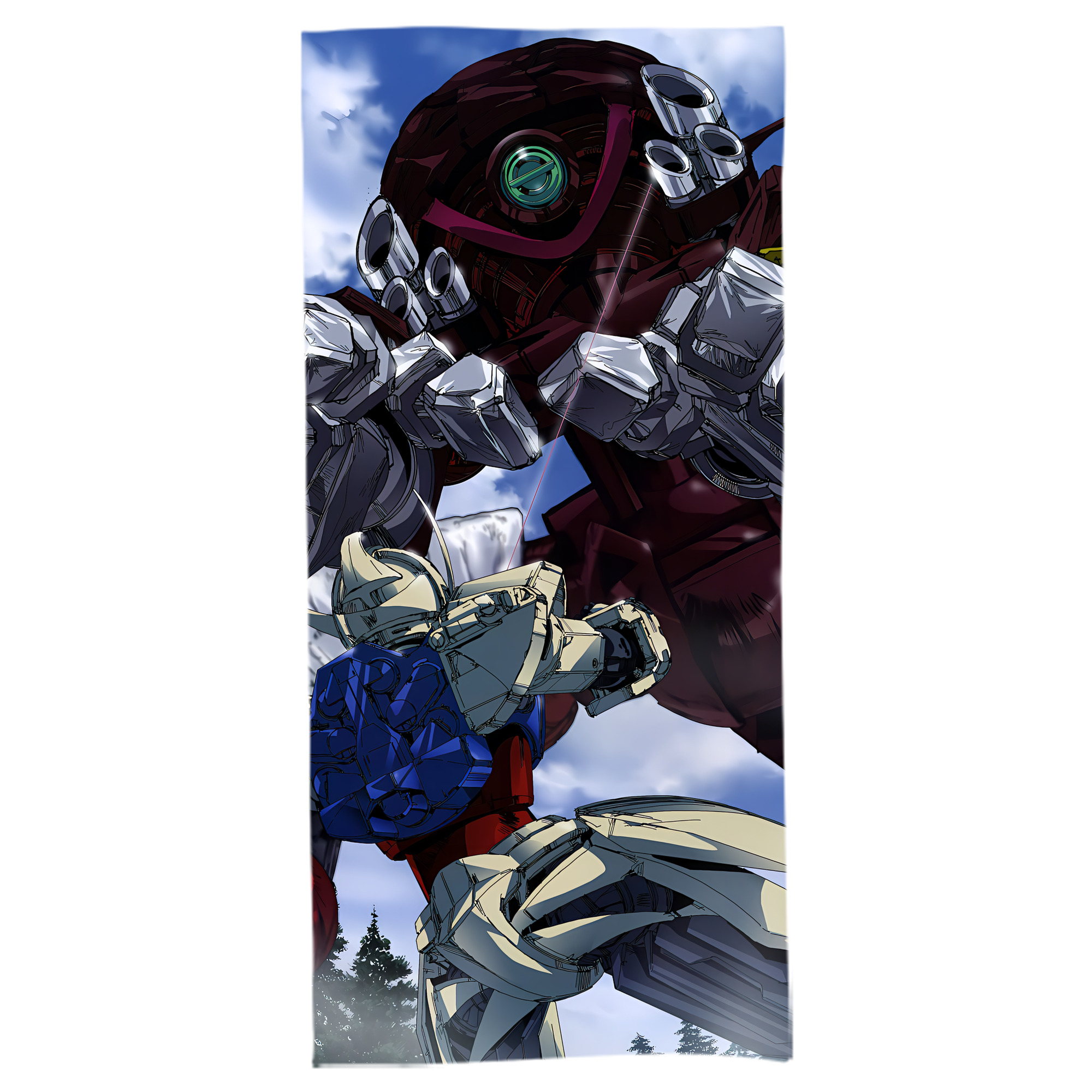 （画像用） 機動戦士ガンダム Mobile Suit Gundam 大判バスタオル 70×140cm 吸水速乾 柔らかい肌触り