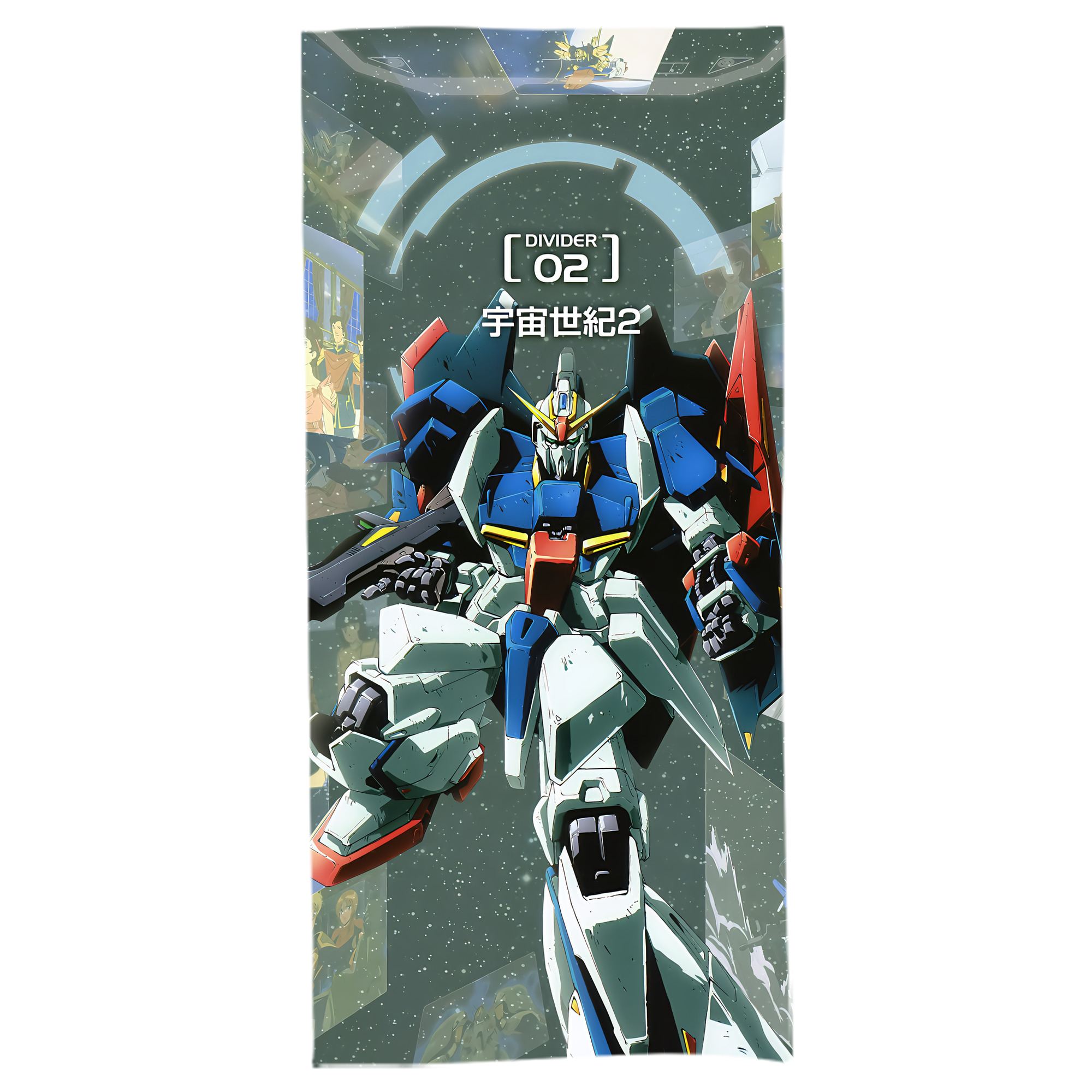 （画像用） 機動戦士ガンダム Mobile Suit Gundam 大判バスタオル 70×140cm 吸水速乾 柔らかい肌触り