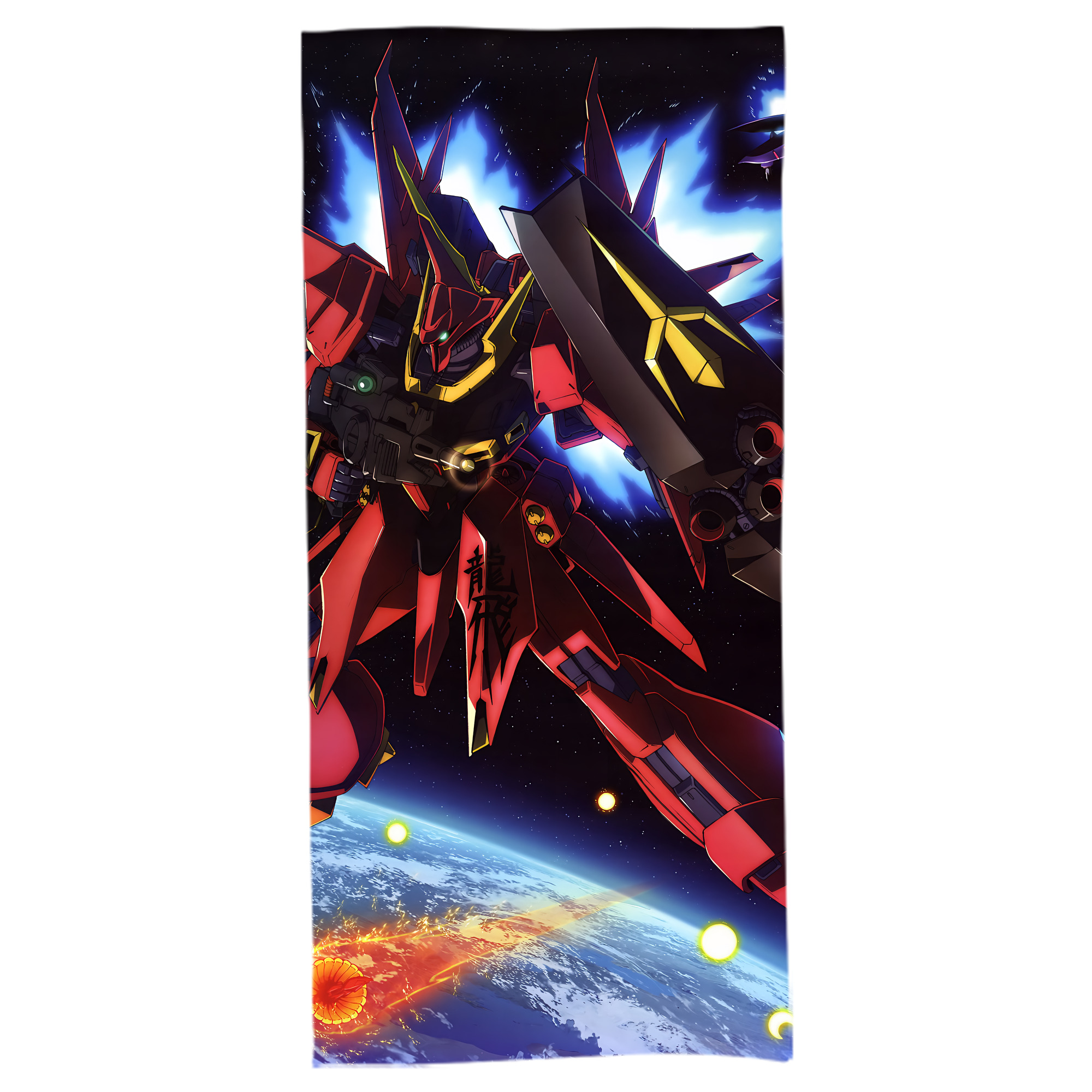 （画像用） 機動戦士ガンダム Mobile Suit Gundam 大判バスタオル 70×140cm 吸水速乾 柔らかい肌触り
