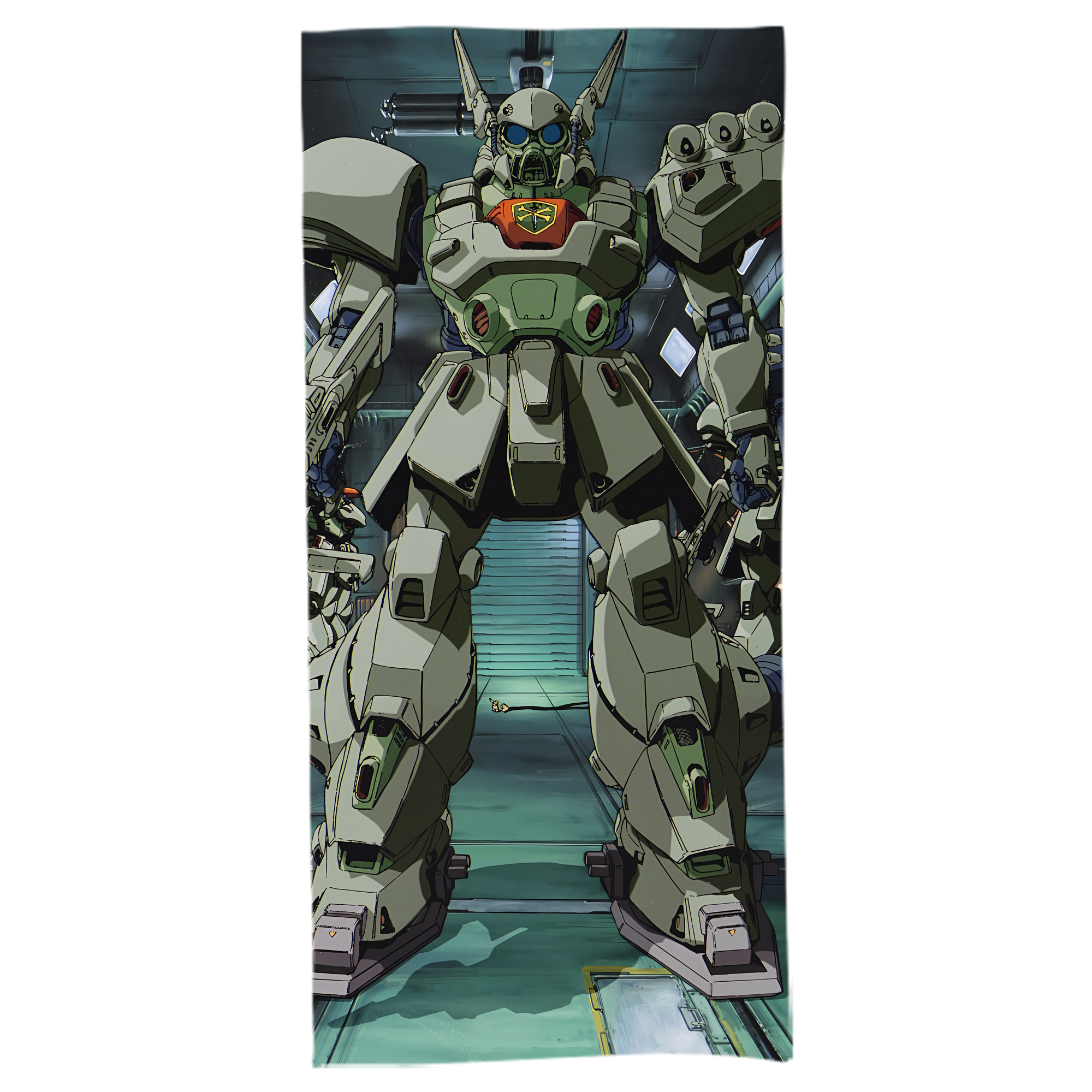 （画像用） 機動戦士ガンダム Mobile Suit Gundam 大判バスタオル 70×140cm 吸水速乾 柔らかい肌触り