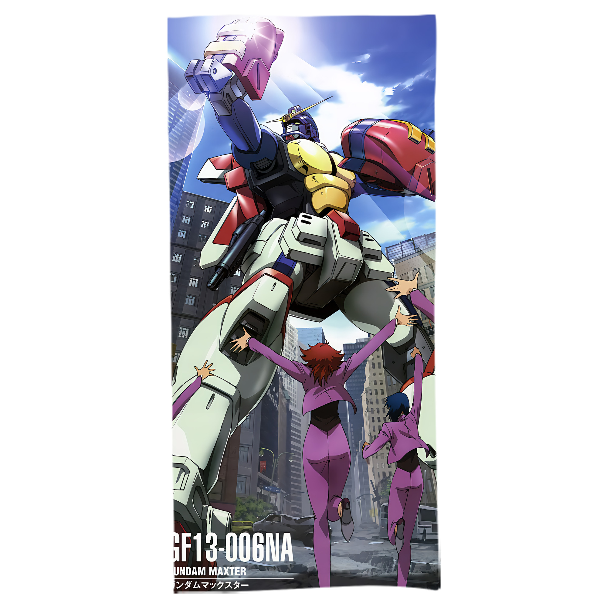 （画像用） 機動戦士ガンダム Mobile Suit Gundam 大判バスタオル 70×140cm 吸水速乾 柔らかい肌触り