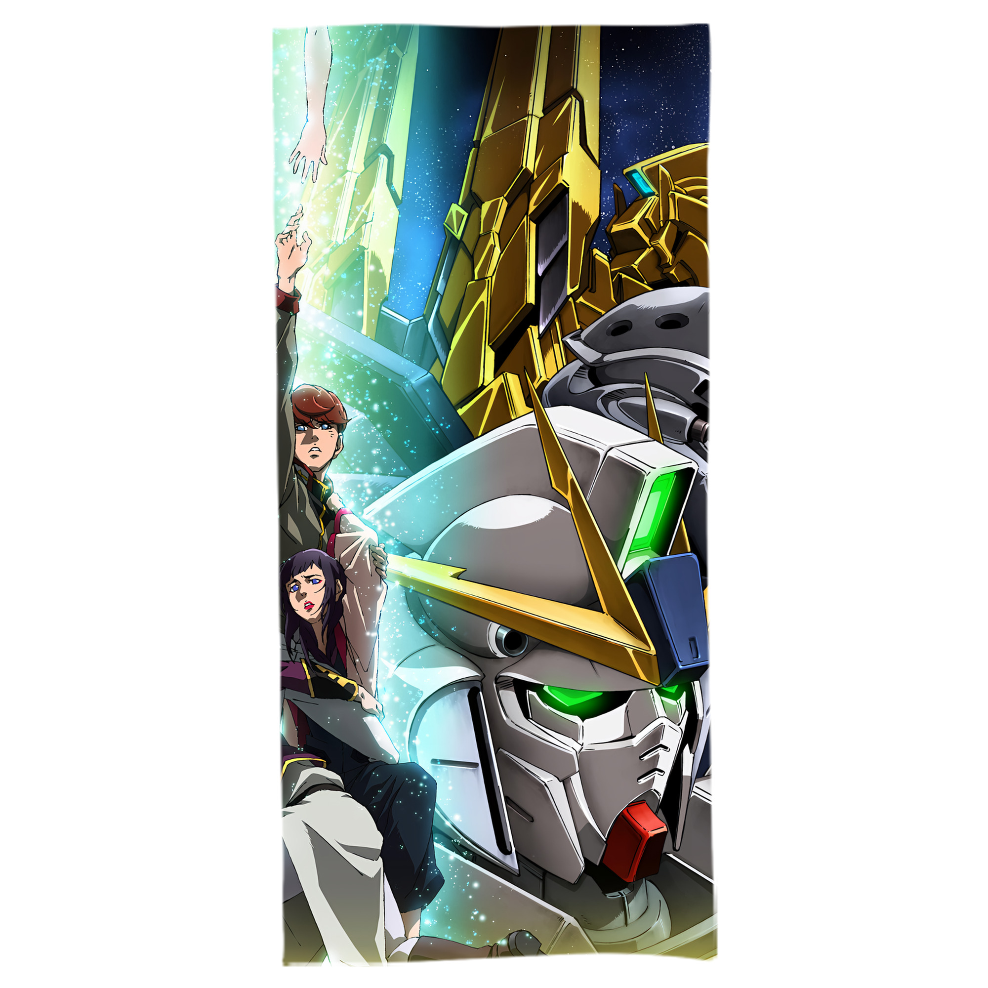 （画像用） 機動戦士ガンダム Mobile Suit Gundam 大判バスタオル 70×140cm 吸水速乾 柔らかい肌触り