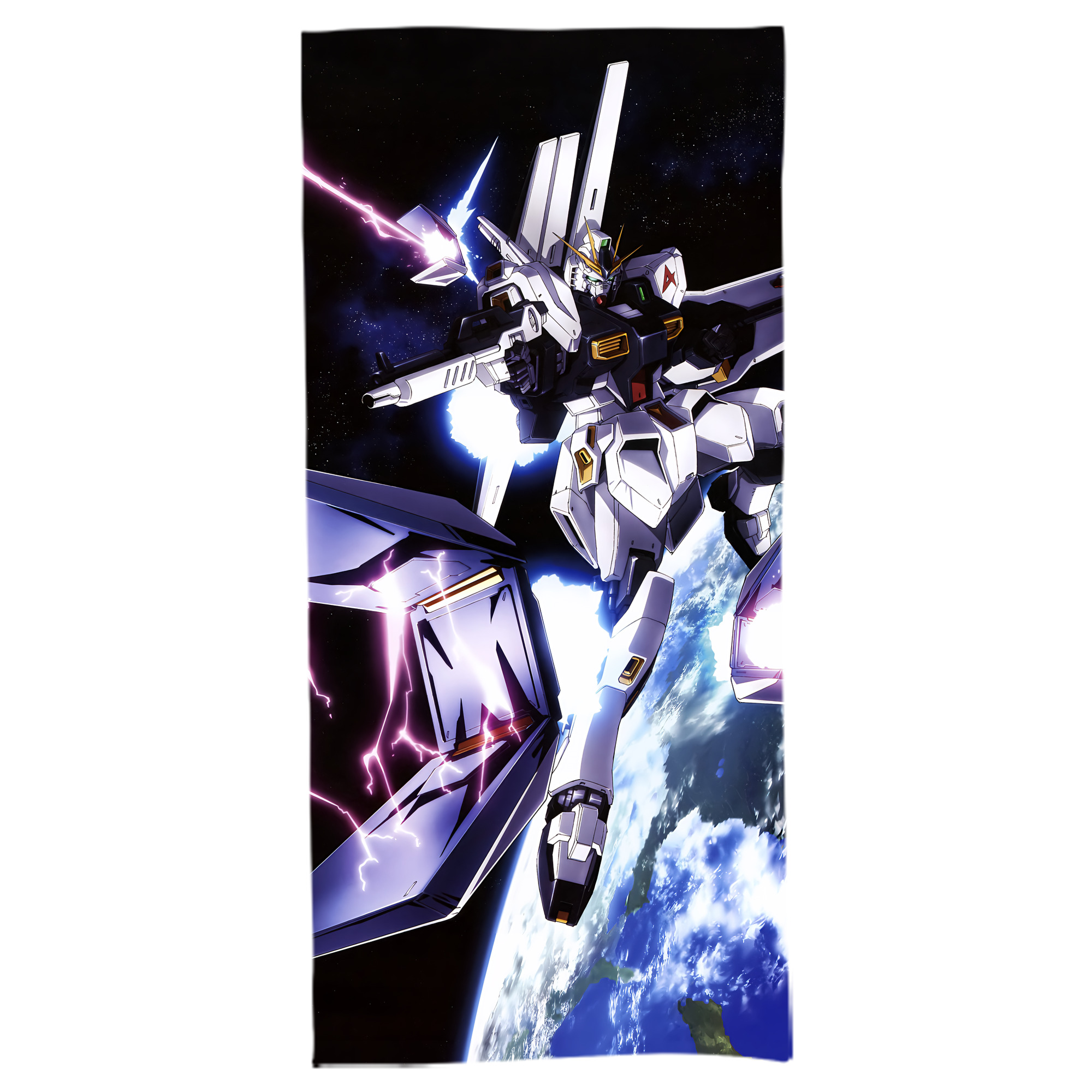 （画像用） 機動戦士ガンダム Mobile Suit Gundam 大判バスタオル 70×140cm 吸水速乾 柔らかい肌触り