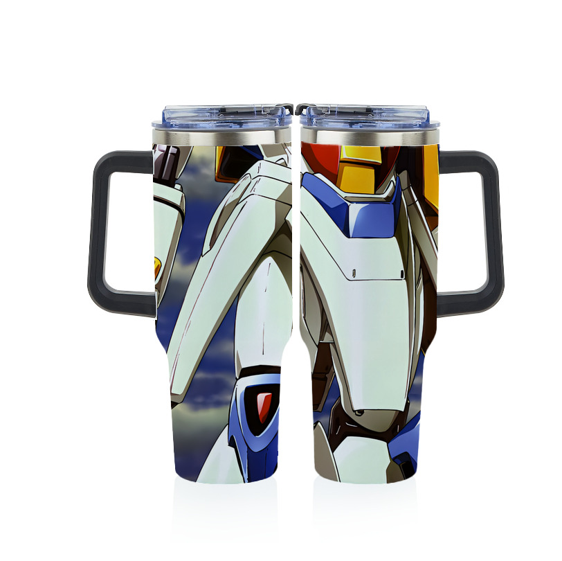 （画像用） 機動戦士ガンダム Mobile Suit Gundam 1200ｍLフルプリント車用タンブラー