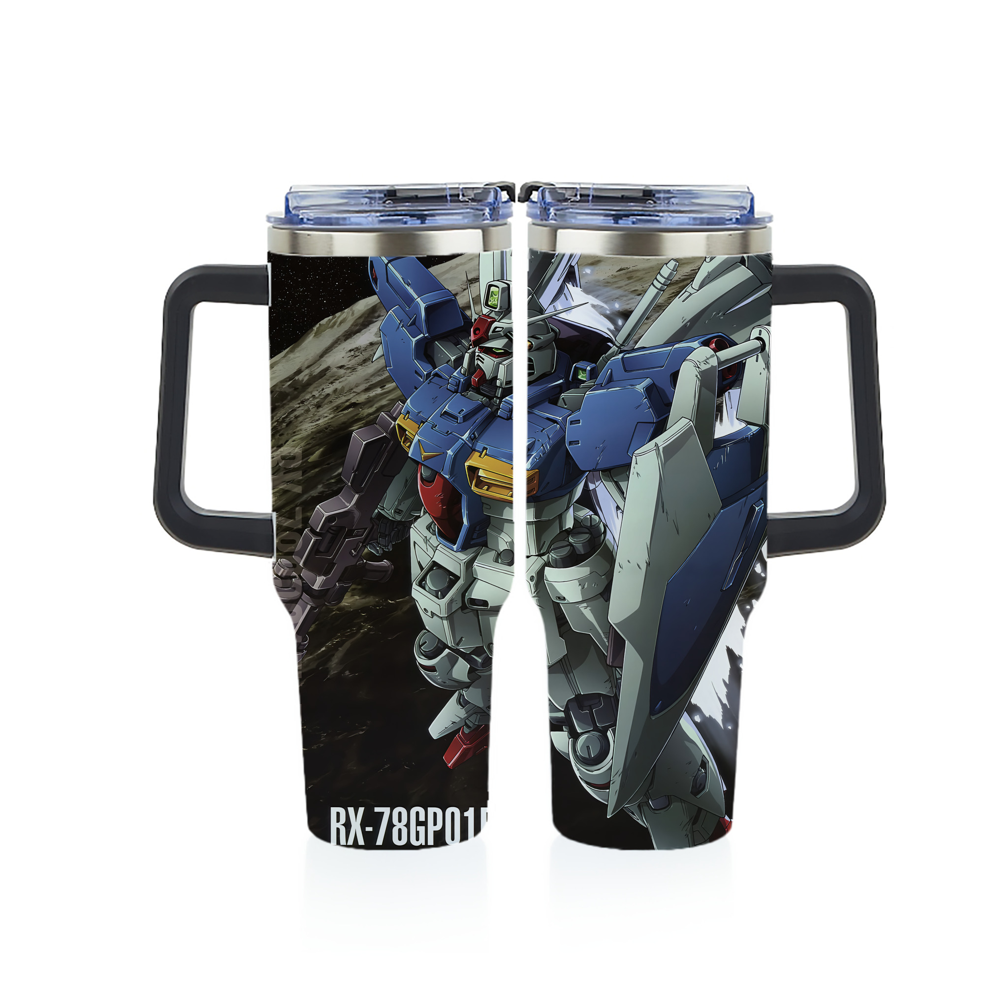 （画像用） 機動戦士ガンダム Mobile Suit Gundam 1200ｍLフルプリント車用タンブラー