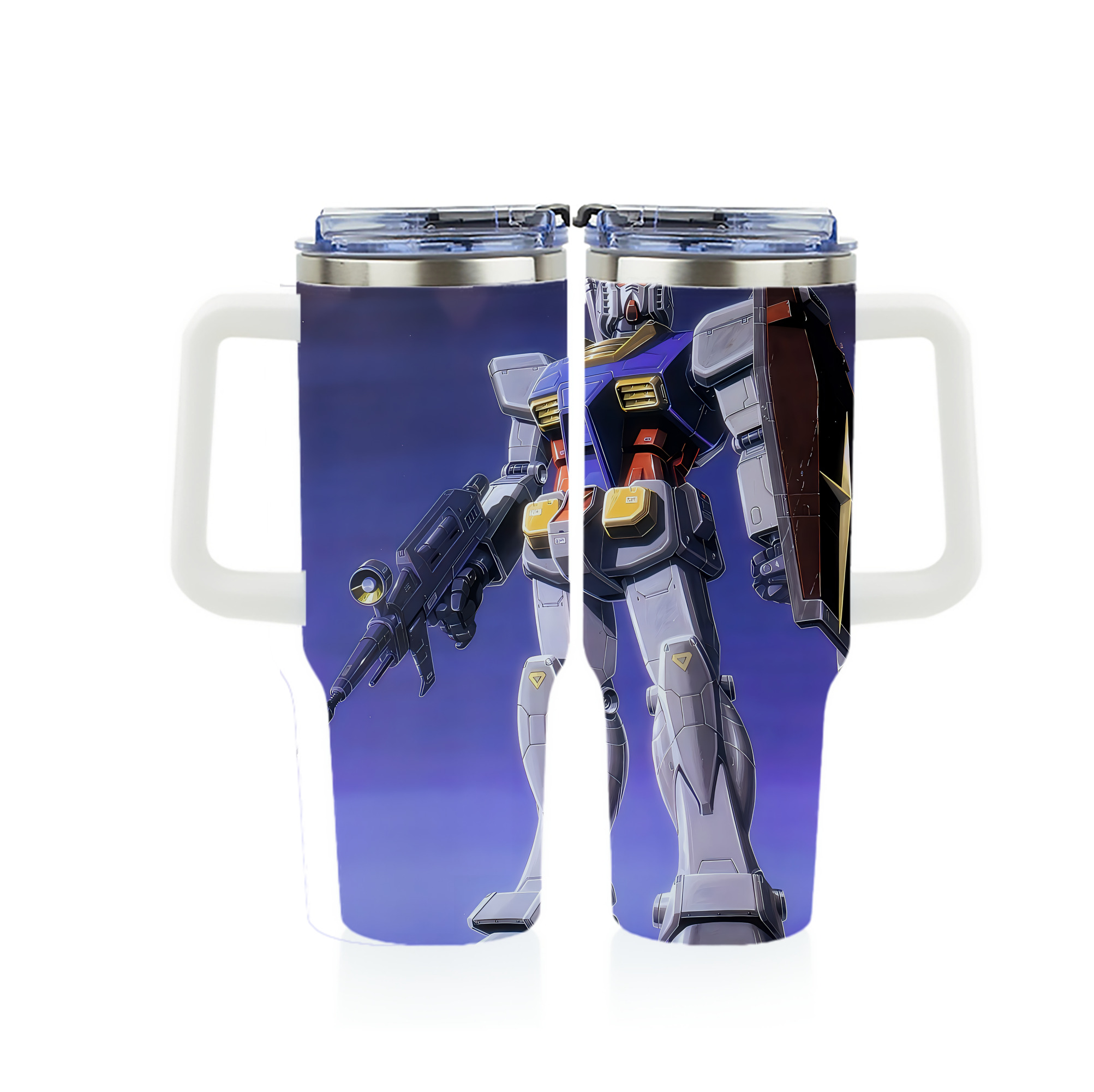 （画像用） 機動戦士ガンダム Mobile Suit Gundam 1200ｍLフルプリント車用タンブラー