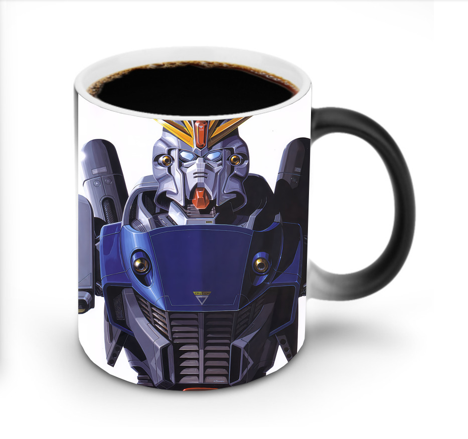 （画像用） 機動戦士ガンダム Mobile Suit Gundam 温度変色マグカップ