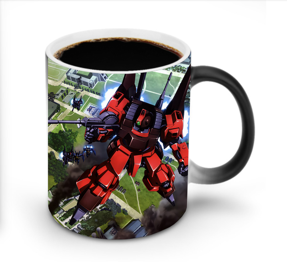 （画像用） 機動戦士ガンダム Mobile Suit Gundam 温度変色マグカップ