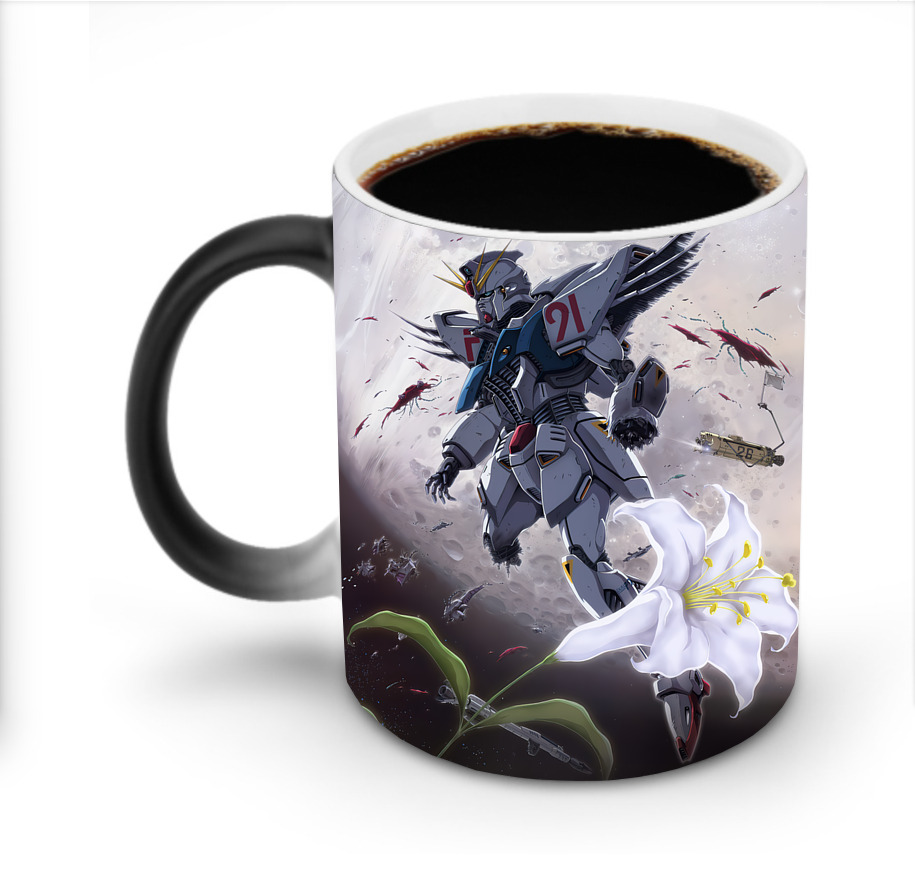 （画像用） 機動戦士ガンダム Mobile Suit Gundam 温度変色マグカップ