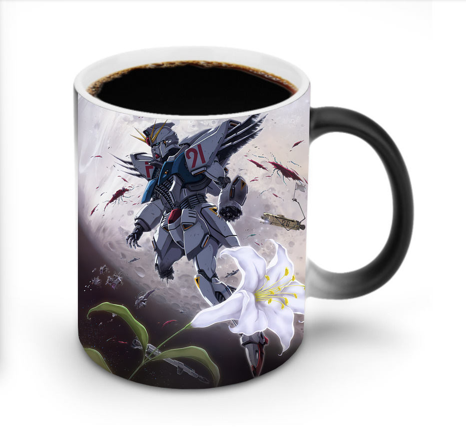 （画像用） 機動戦士ガンダム Mobile Suit Gundam 温度変色マグカップ