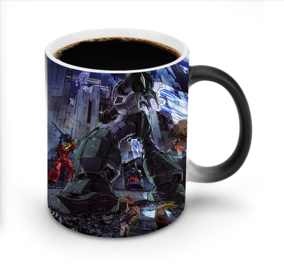 （画像用） 機動戦士ガンダム Mobile Suit Gundam 温度変色マグカップ
