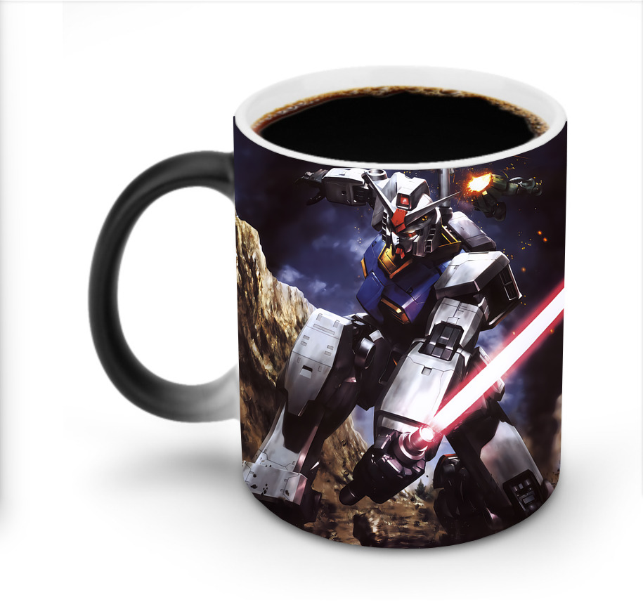 （画像用） 機動戦士ガンダム Mobile Suit Gundam 温度変色マグカップ