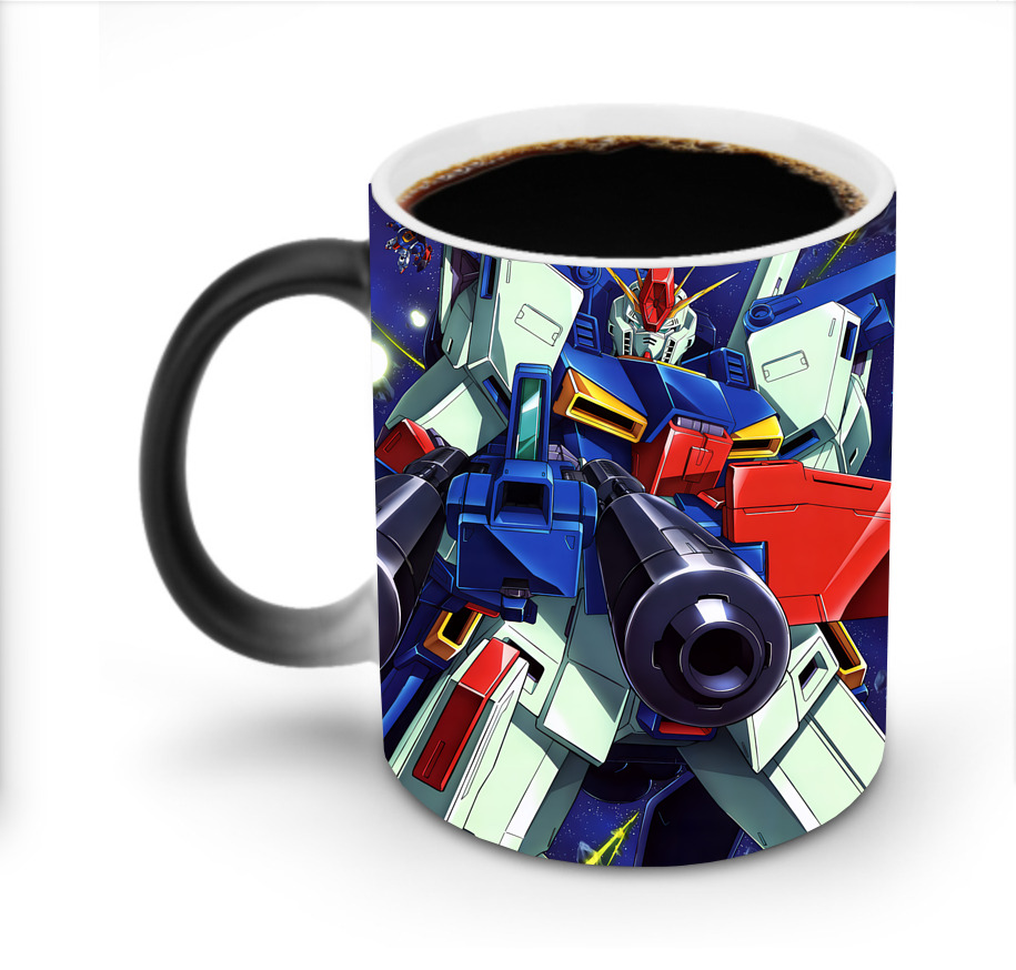 （画像用） 機動戦士ガンダム Mobile Suit Gundam 温度変色マグカップ