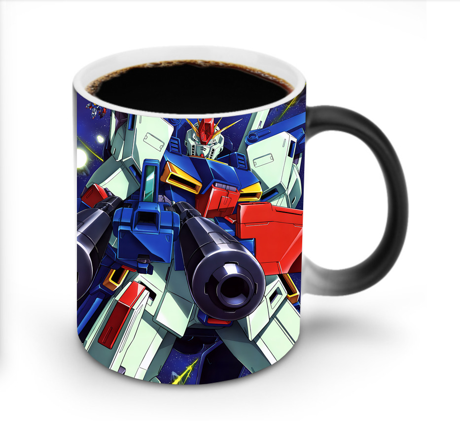 （画像用） 機動戦士ガンダム Mobile Suit Gundam 温度変色マグカップ