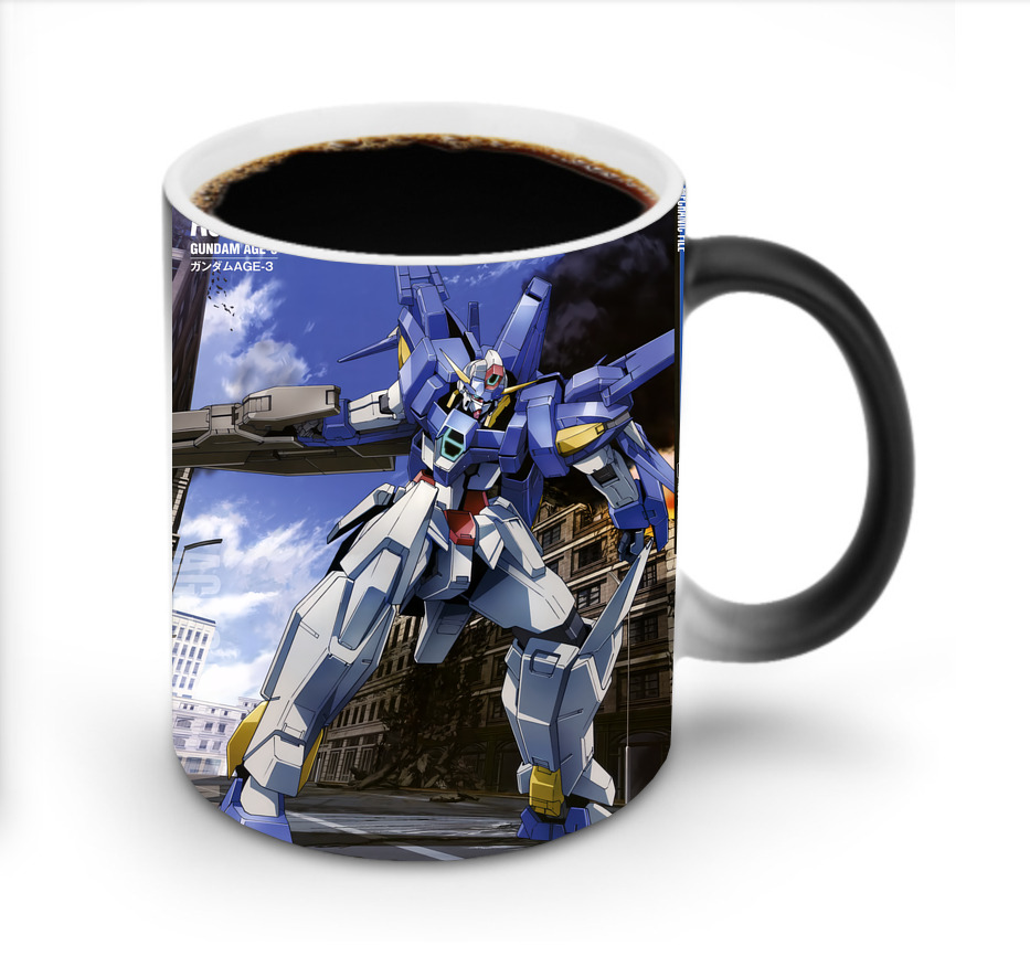 （画像用） 機動戦士ガンダム Mobile Suit Gundam 温度変色マグカップ