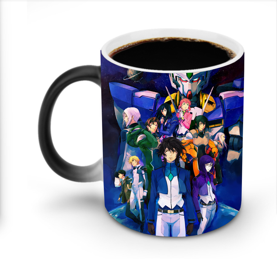 （画像用） 機動戦士ガンダム Mobile Suit Gundam 温度変色マグカップ