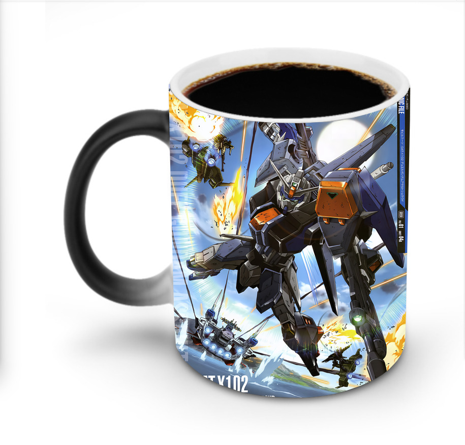 （画像用） 機動戦士ガンダム Mobile Suit Gundam 温度変色マグカップ