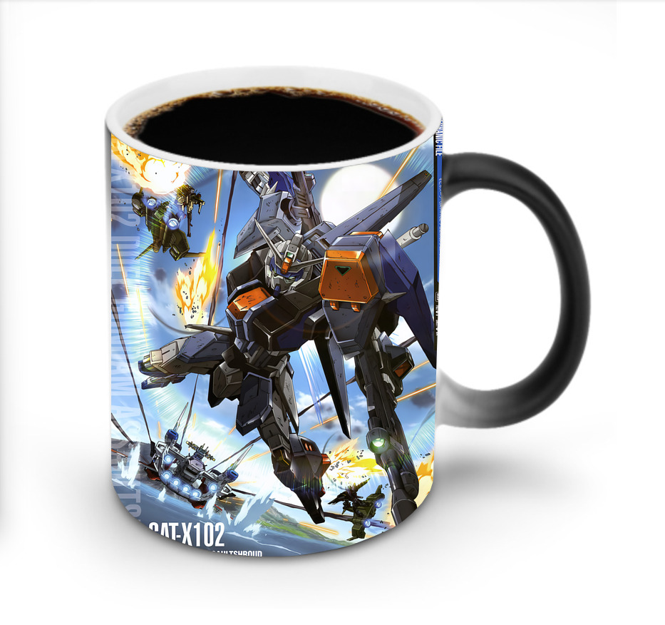 （画像用） 機動戦士ガンダム Mobile Suit Gundam 温度変色マグカップ