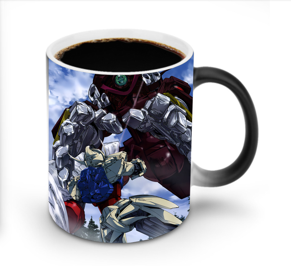 （画像用） 機動戦士ガンダム Mobile Suit Gundam 温度変色マグカップ