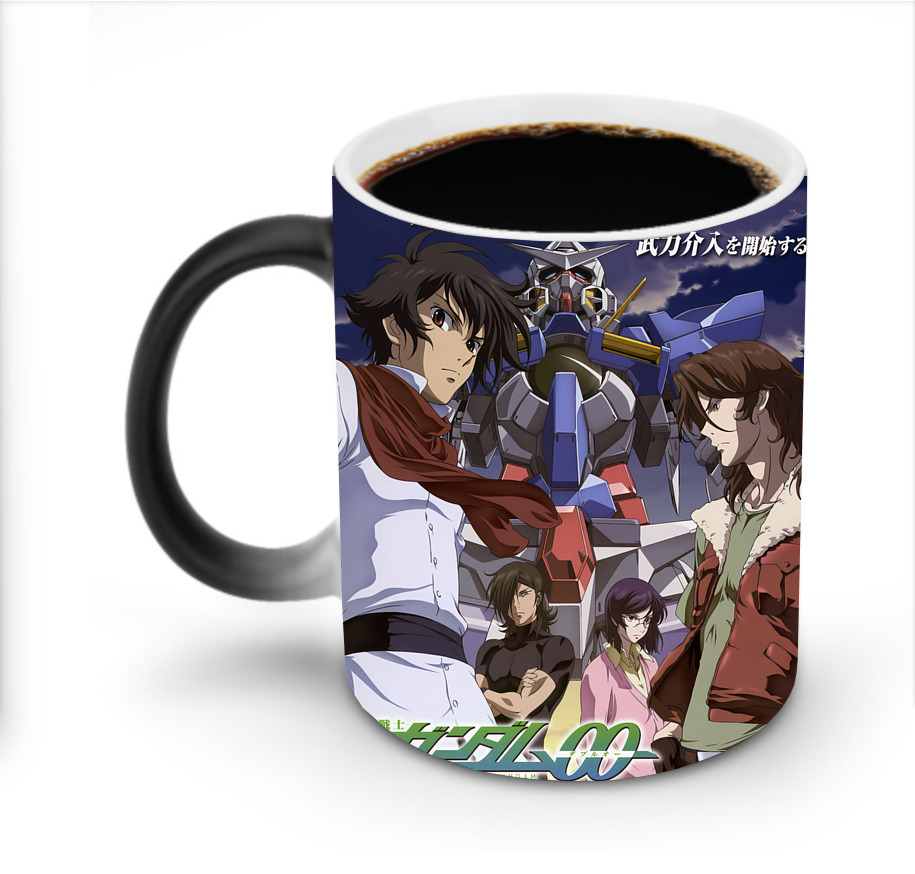 （画像用） 機動戦士ガンダム Mobile Suit Gundam 温度変色マグカップ