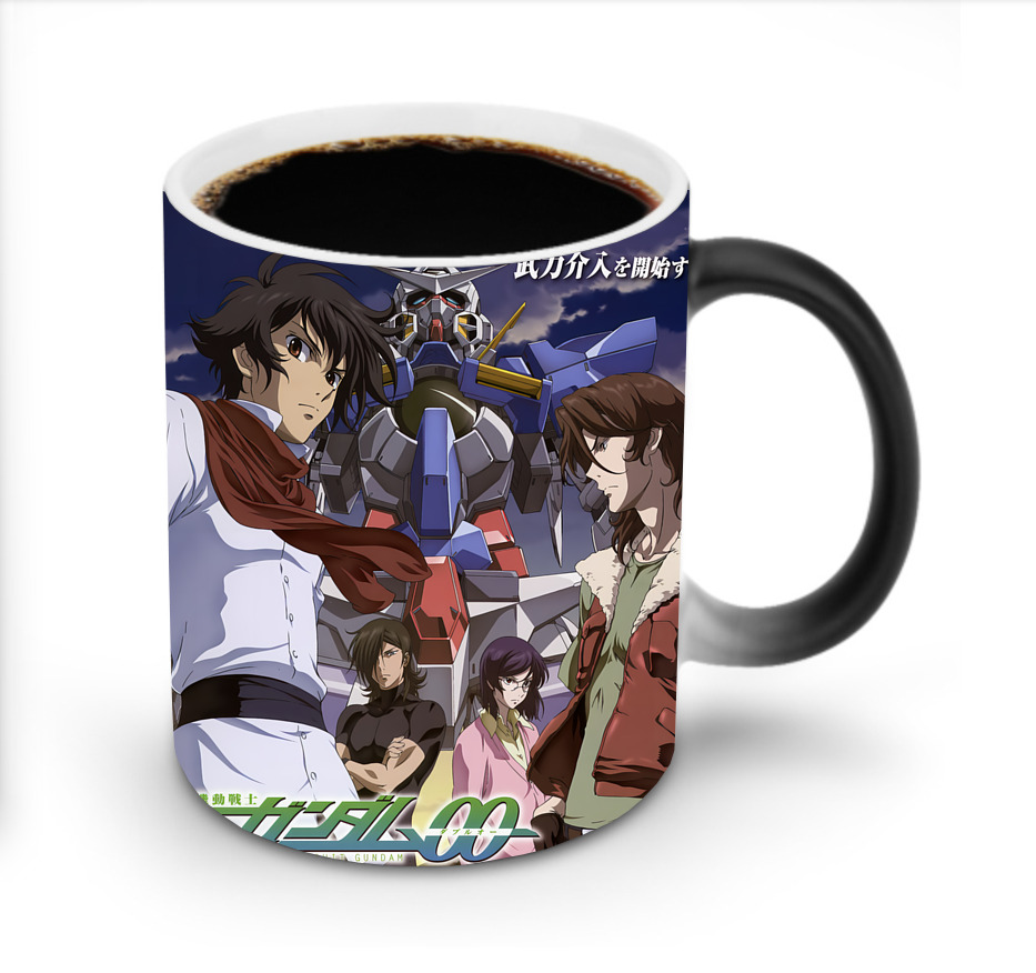 （画像用） 機動戦士ガンダム Mobile Suit Gundam 温度変色マグカップ