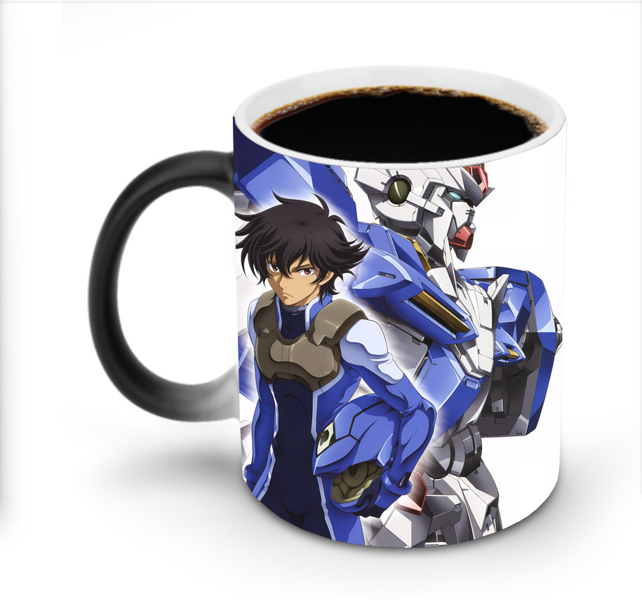 （画像用） 機動戦士ガンダム Mobile Suit Gundam 温度変色マグカップ