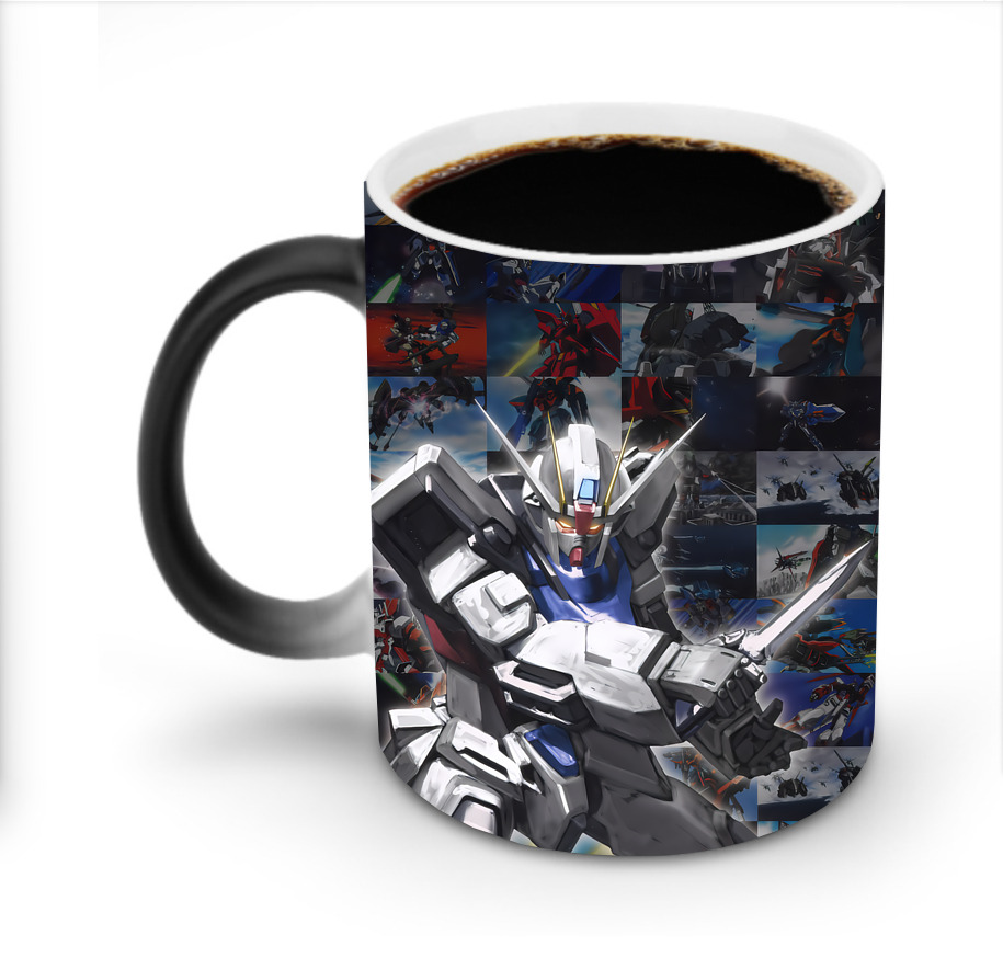 （画像用） 機動戦士ガンダム Mobile Suit Gundam 温度変色マグカップ