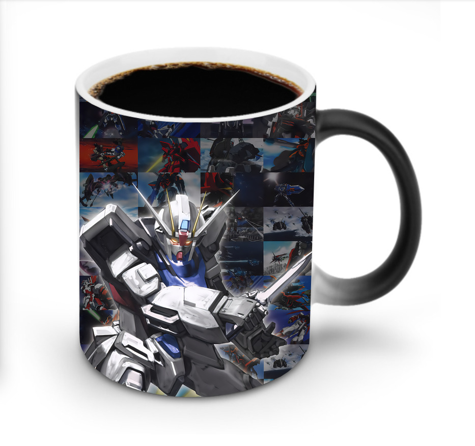 （画像用） 機動戦士ガンダム Mobile Suit Gundam 温度変色マグカップ