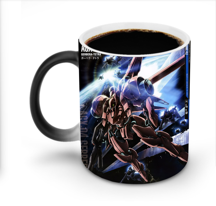 （画像用） 機動戦士ガンダム Mobile Suit Gundam 温度変色マグカップ