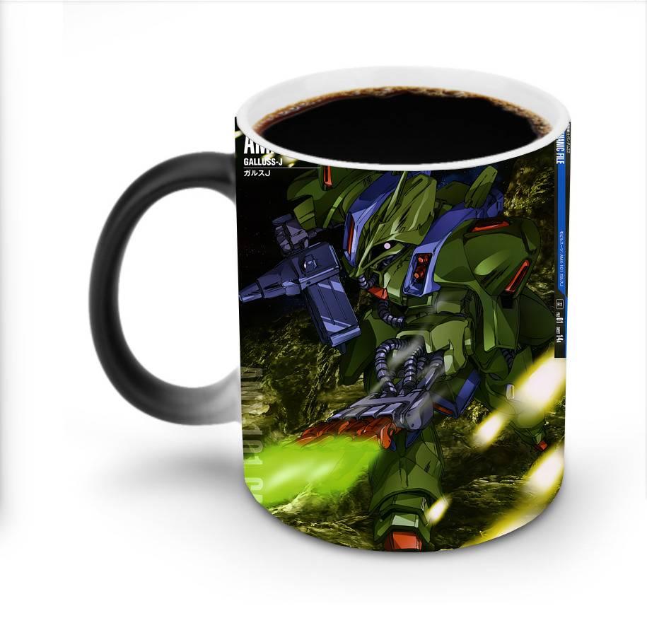 （画像用） 機動戦士ガンダム Mobile Suit Gundam 温度変色マグカップ