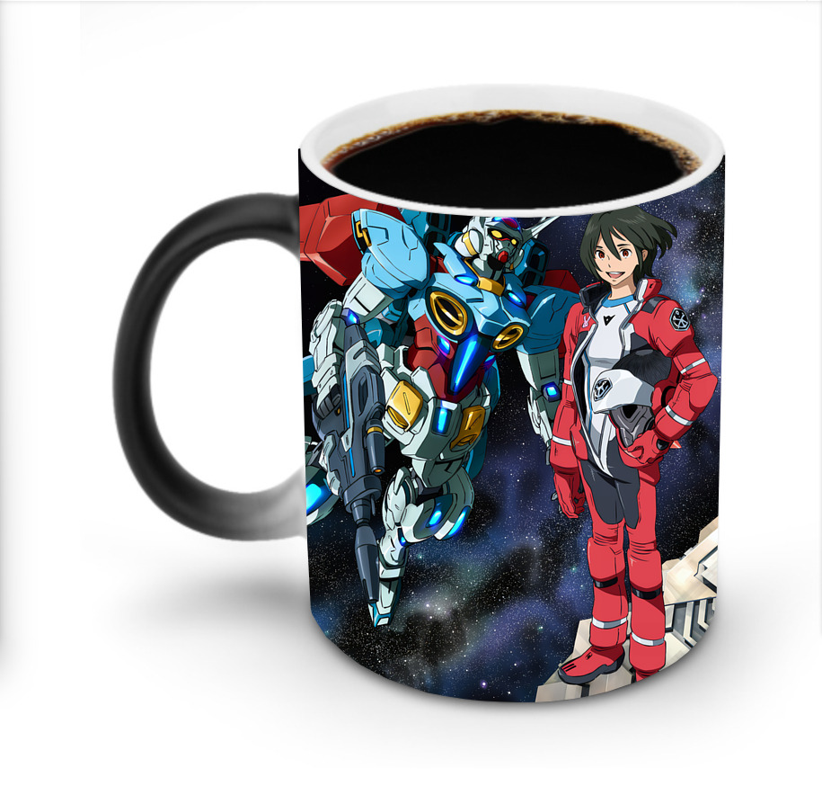 （画像用） 機動戦士ガンダム Mobile Suit Gundam 温度変色マグカップ