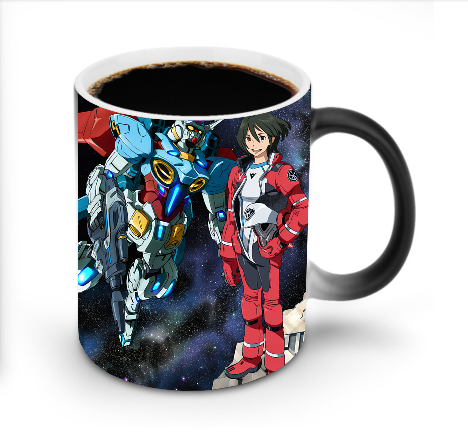 （画像用） 機動戦士ガンダム Mobile Suit Gundam 温度変色マグカップ