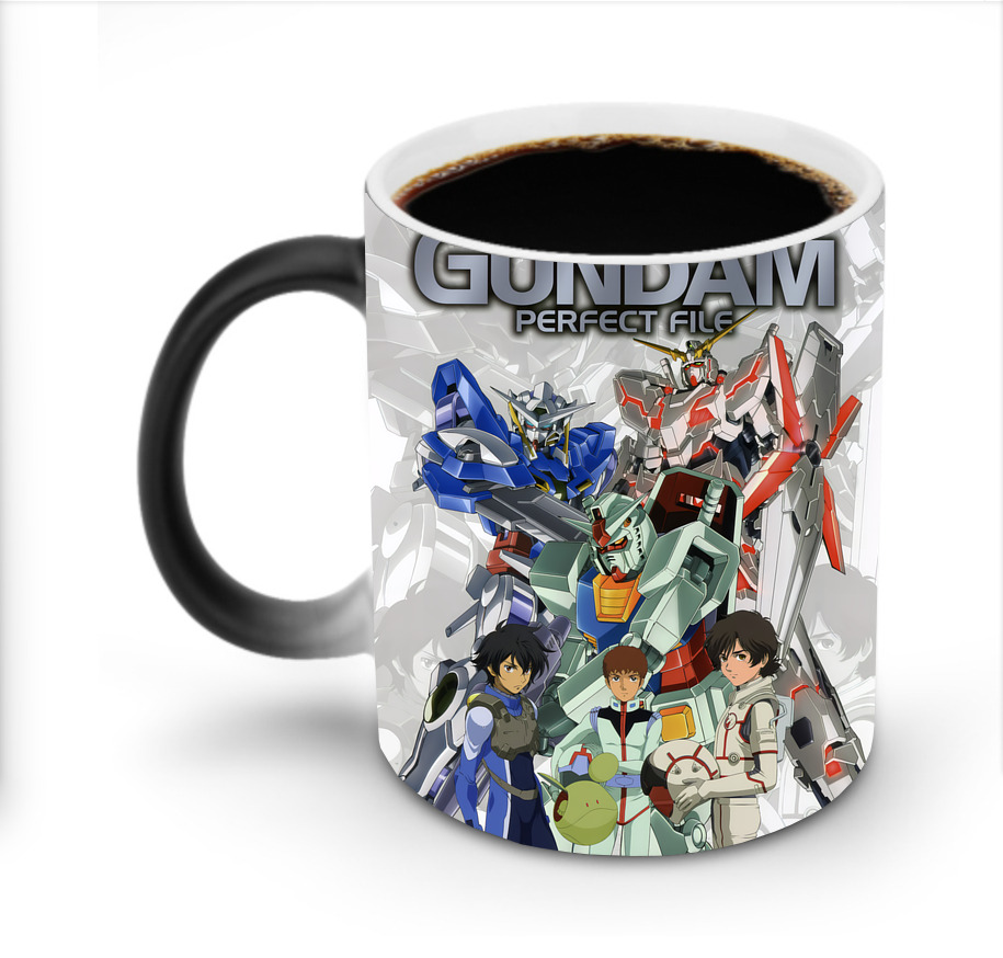 （画像用） 機動戦士ガンダム Mobile Suit Gundam 温度変色マグカップ
