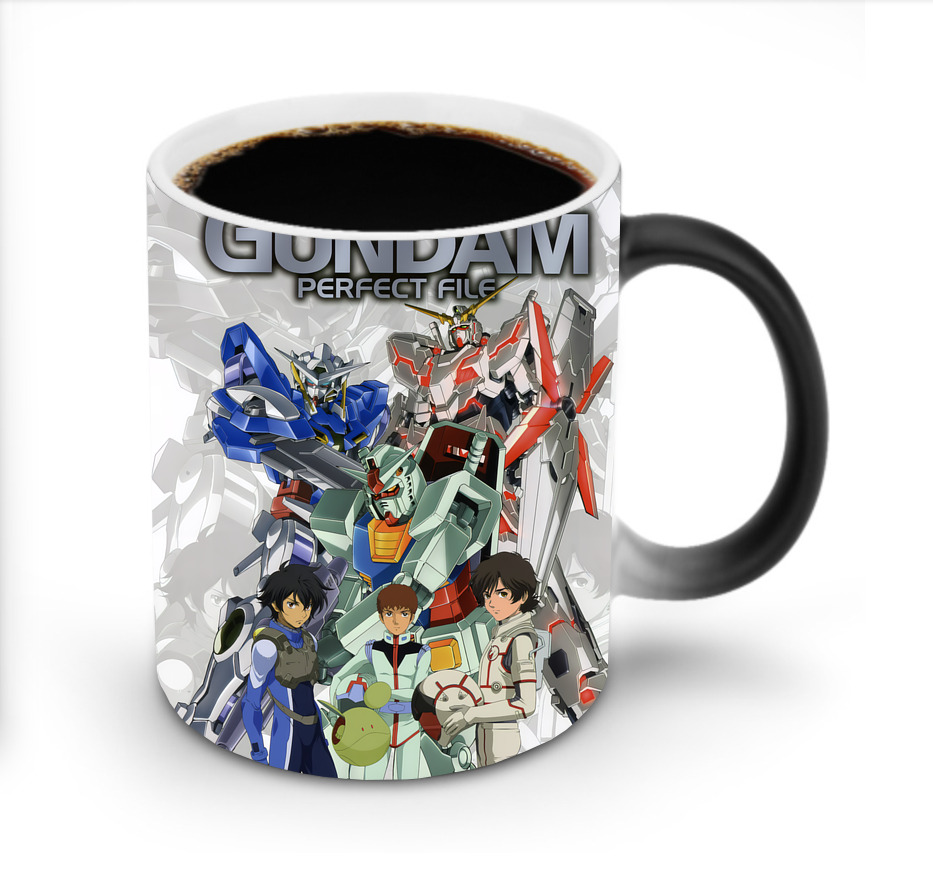 （画像用） 機動戦士ガンダム Mobile Suit Gundam 温度変色マグカップ