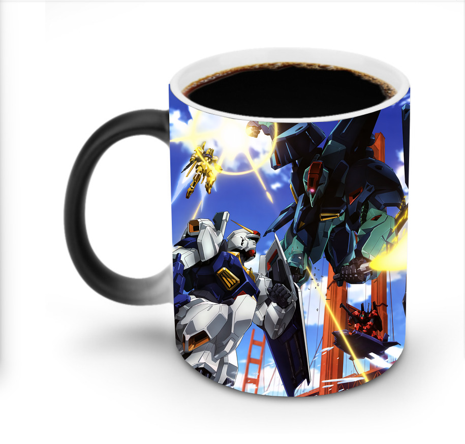 （画像用） 機動戦士ガンダム Mobile Suit Gundam 温度変色マグカップ