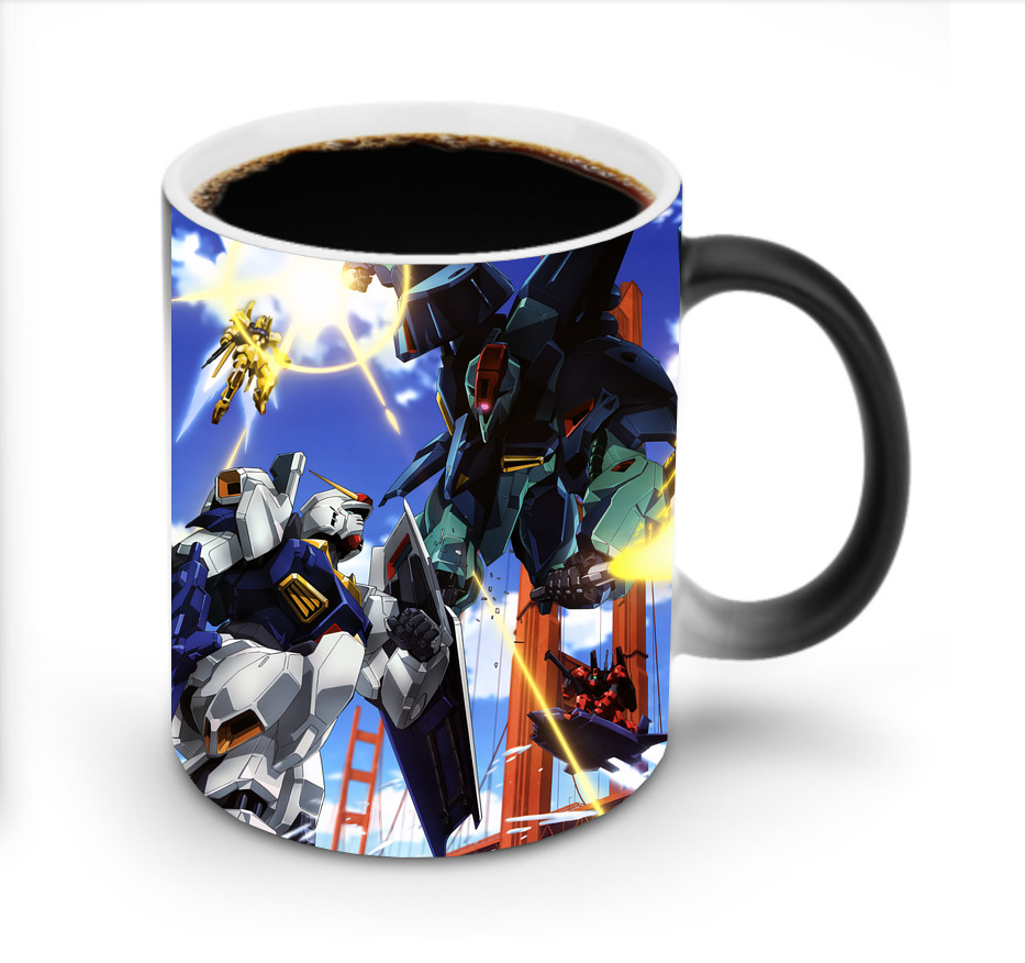 （画像用） 機動戦士ガンダム Mobile Suit Gundam 温度変色マグカップ